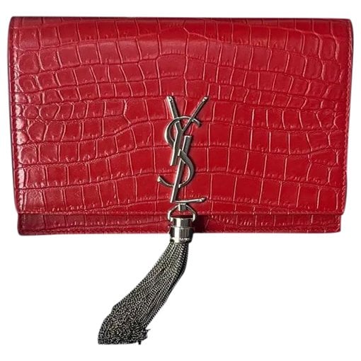 Pompom Kate leather crossbody bag