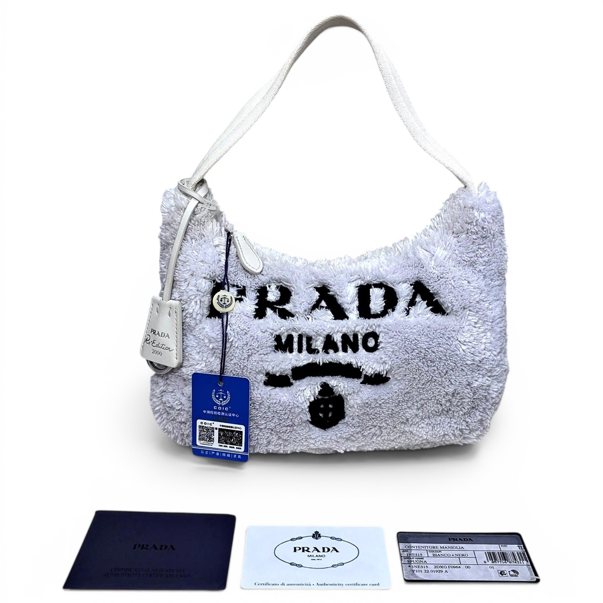 Re-Edition 2000 wool handbag