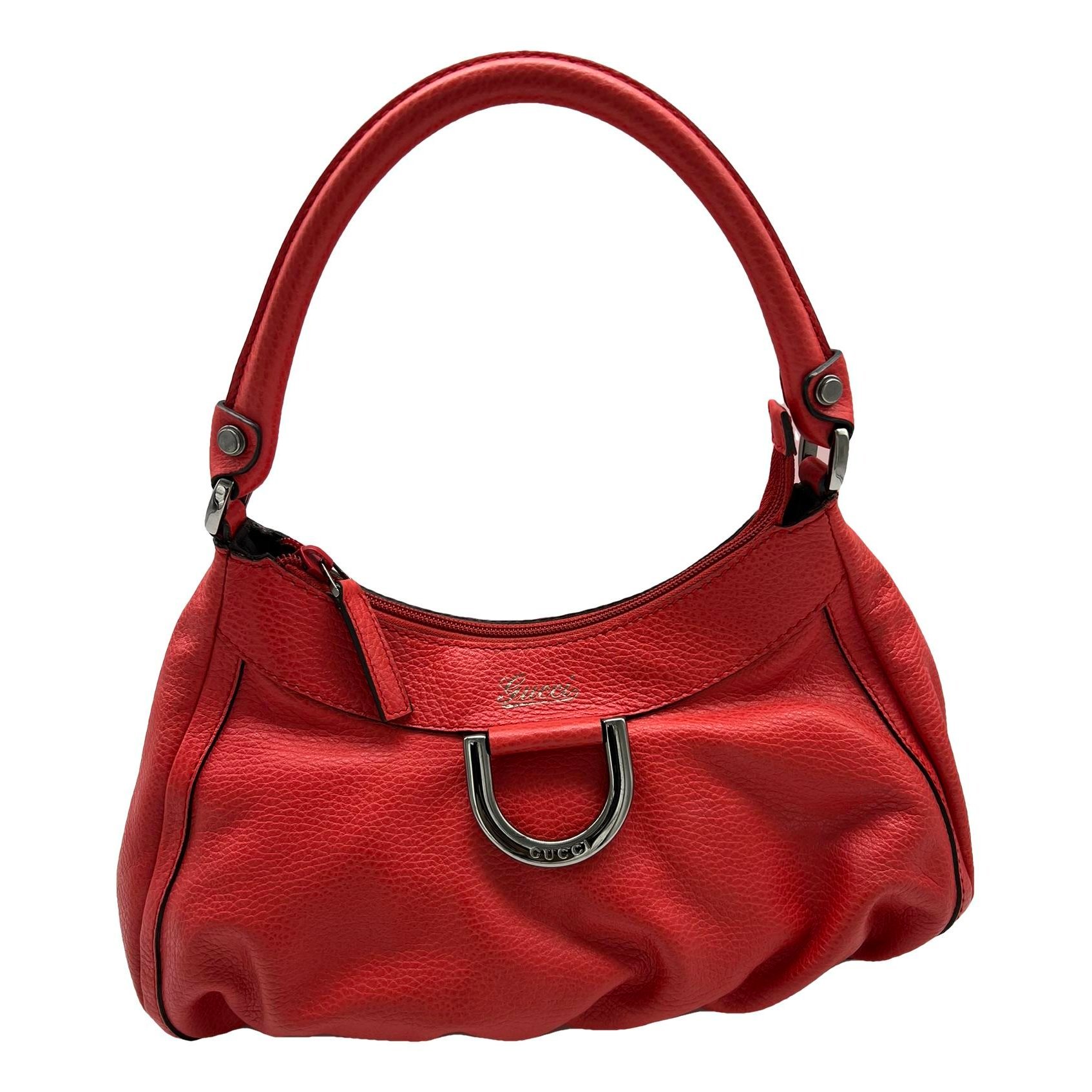 D-Ring leather handbag