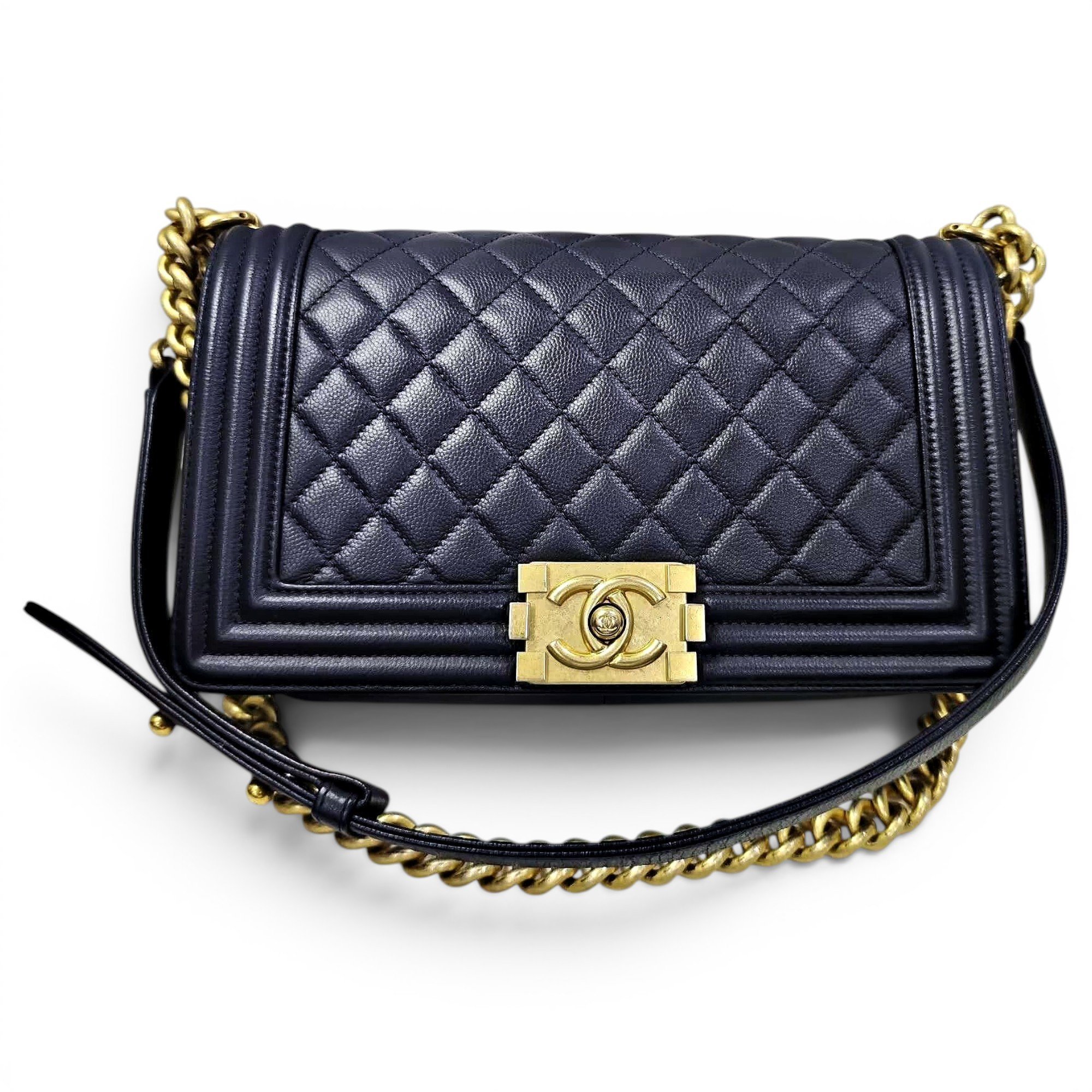 Boy leather handbag
