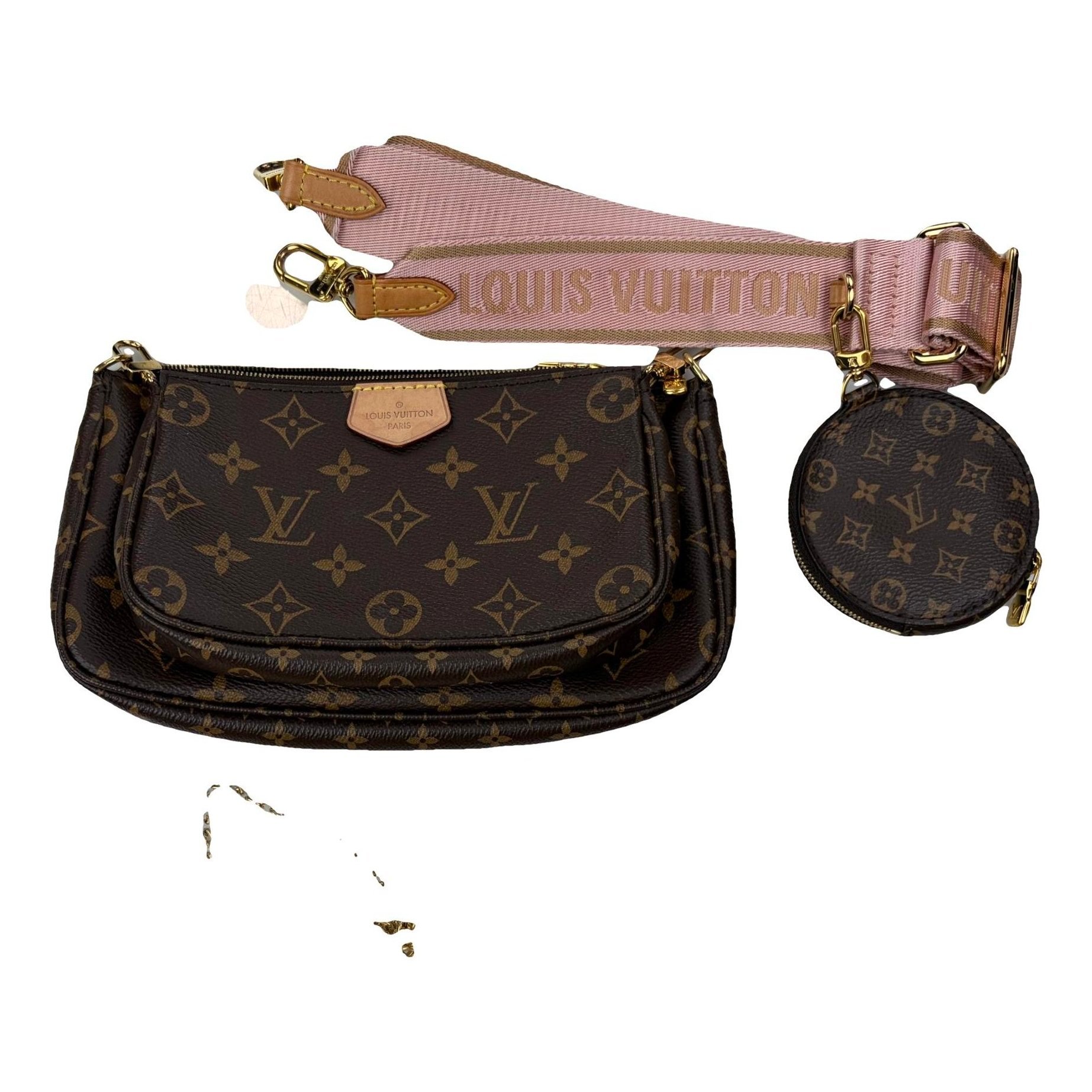 Multi Pochette Accessoires leather crossbody bag