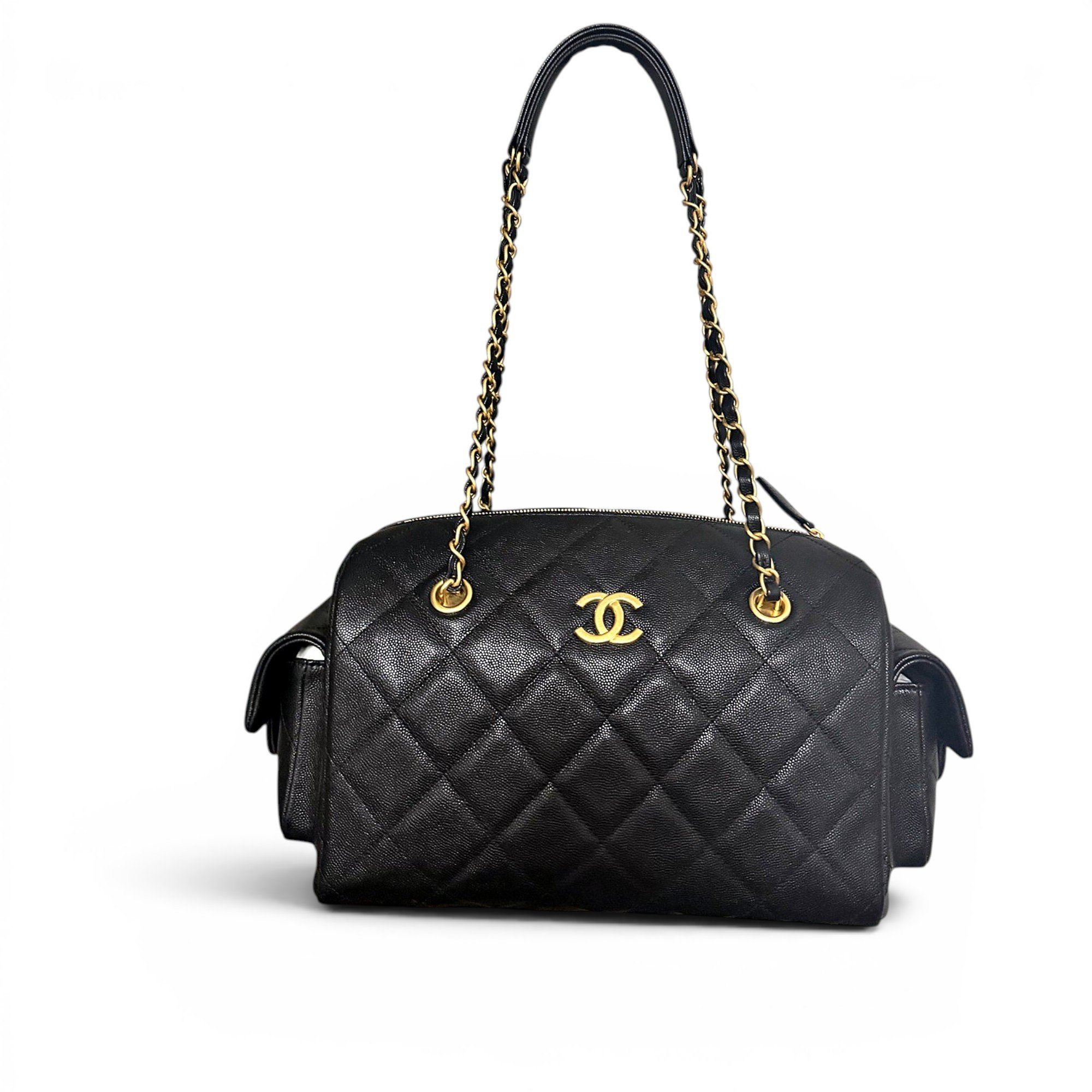 Bowling Bag leather handbag