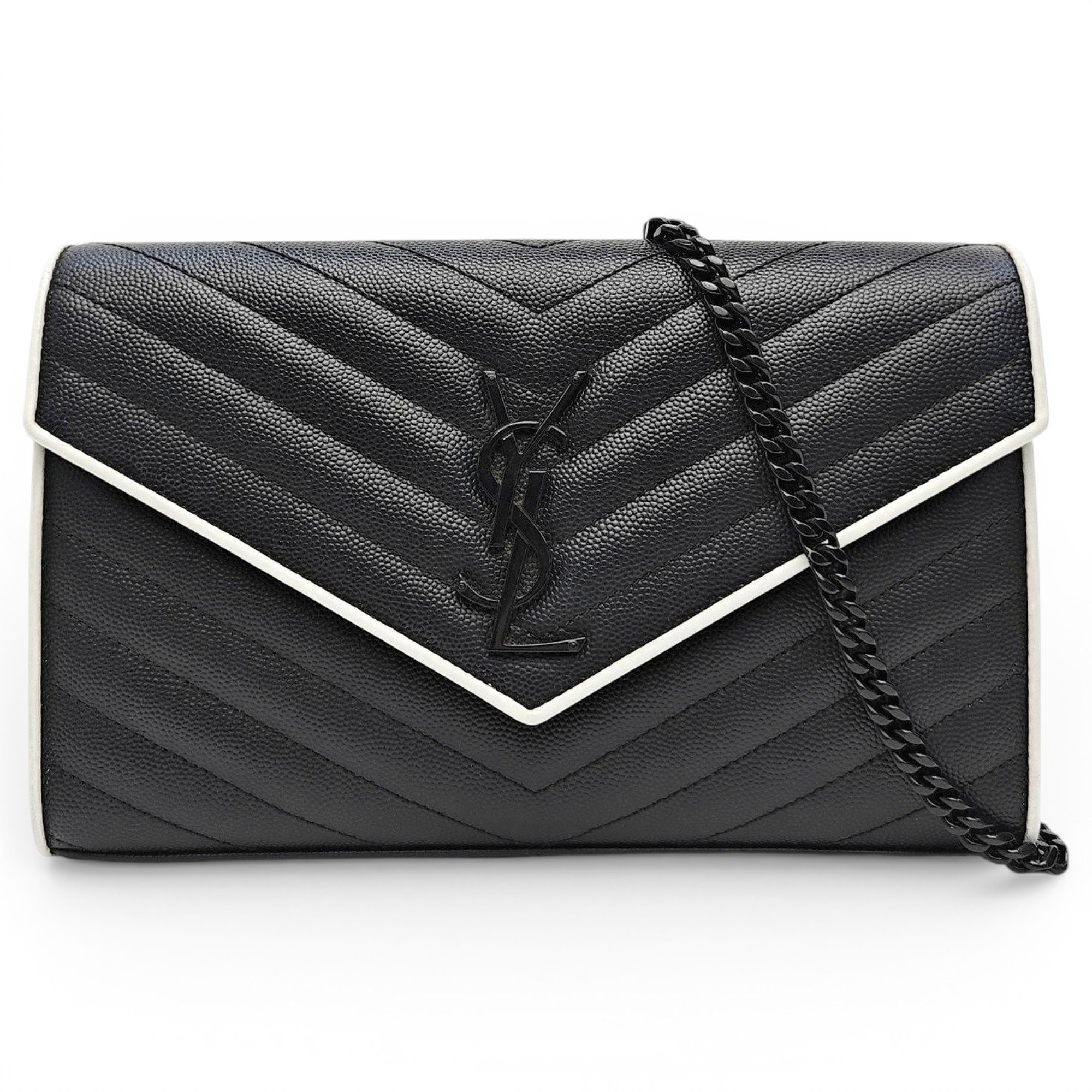 Baby monogramme leather handbag