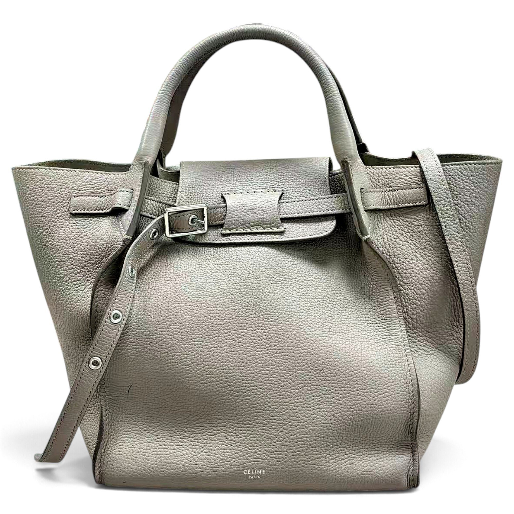 Big Bag leather handbag