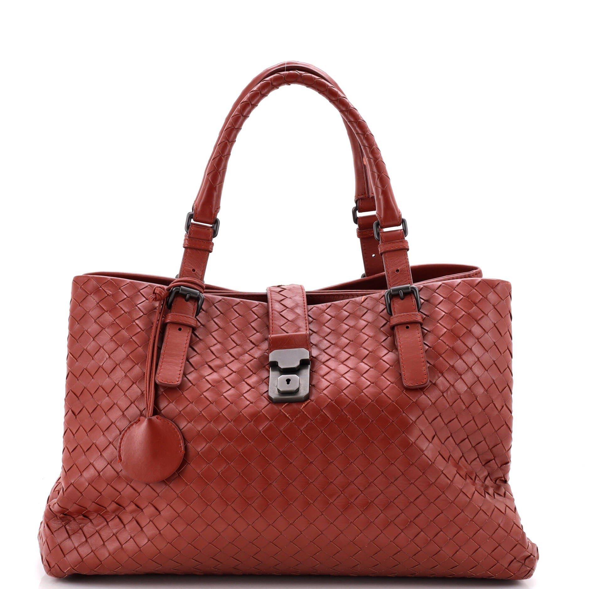 Roma Bag Intrecciato Nappa Medium