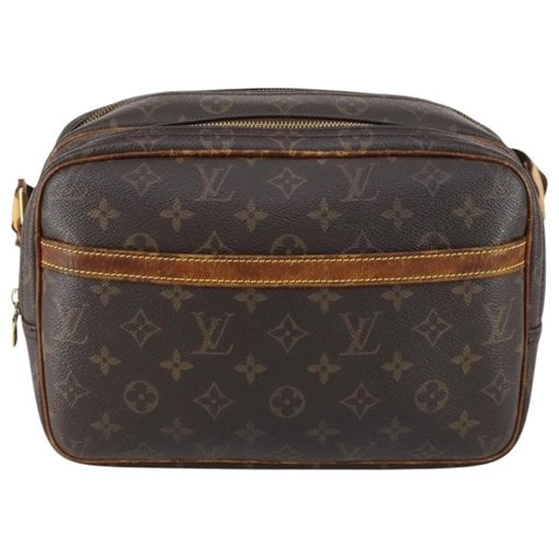 Reporter leather handbag