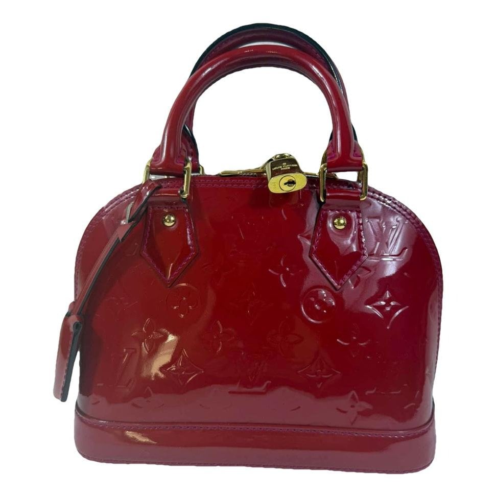 Alma BB patent leather handbag