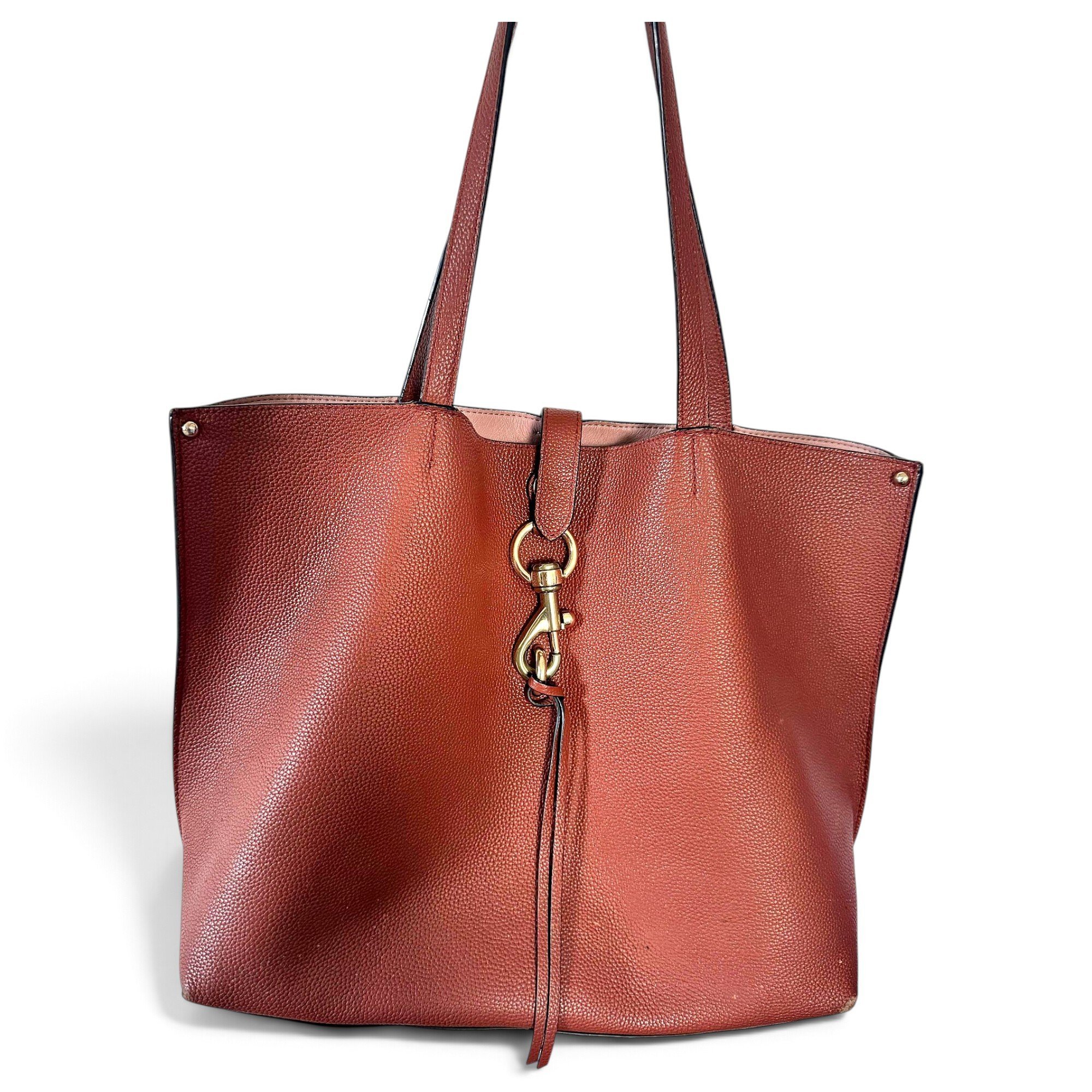 Leather tote