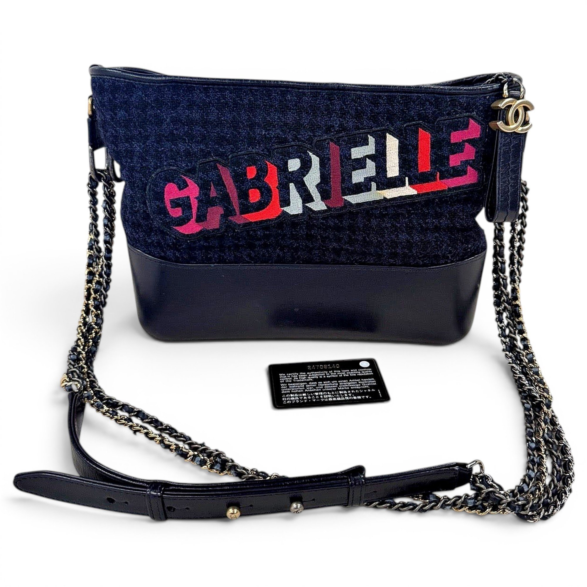 Gabrielle wool handbag