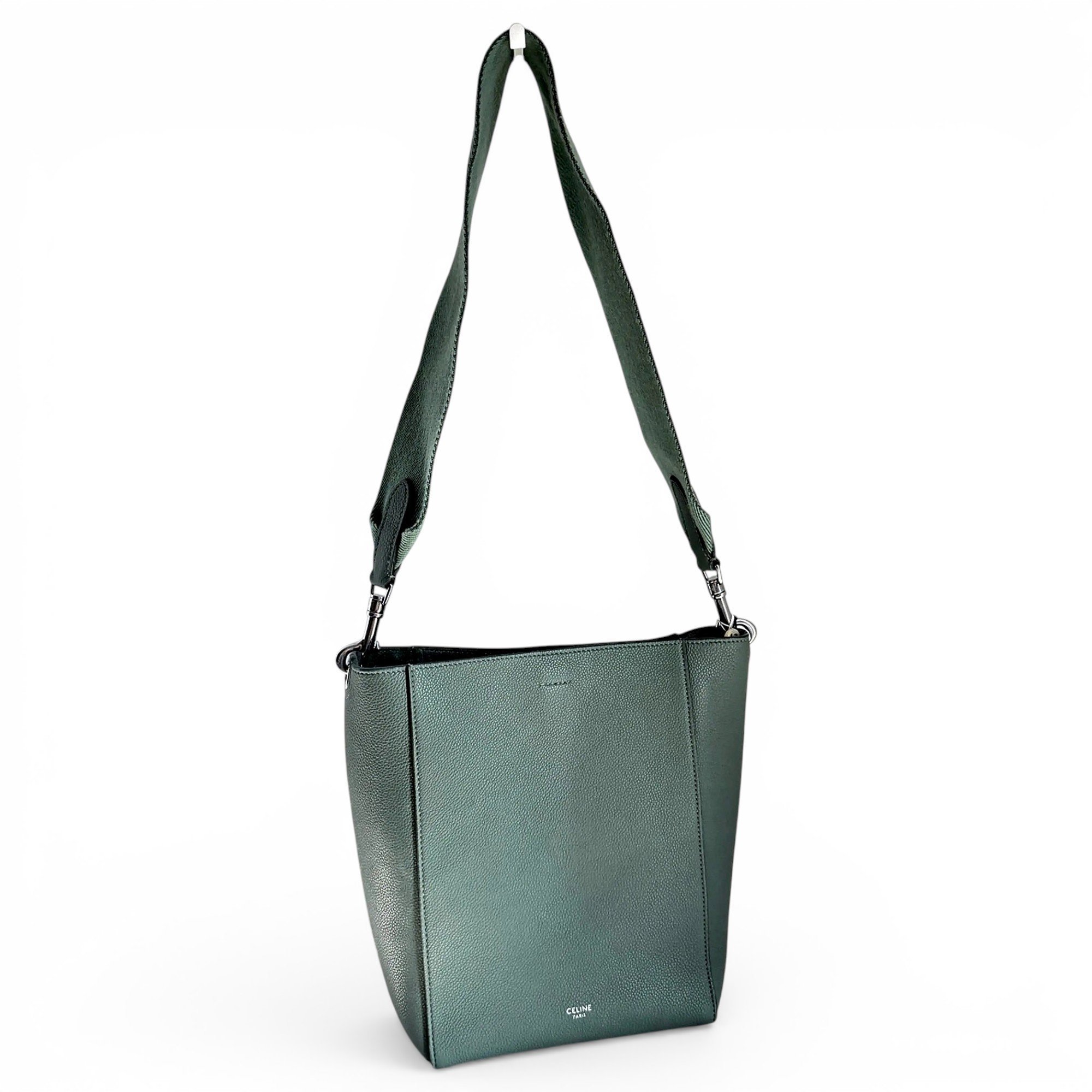 Seau Sangle leather handbag
