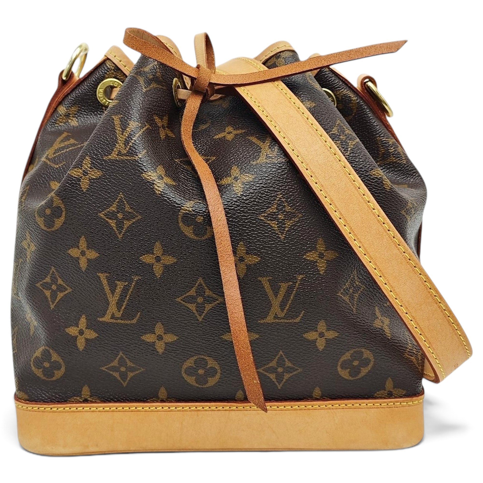 Nano Noé leather handbag