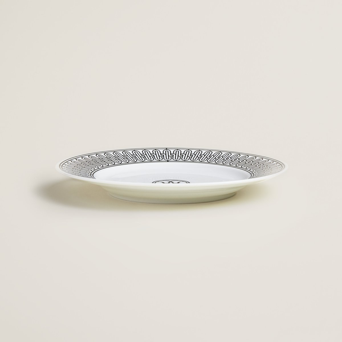 Sans Coloris H Deco Dessert Plate N°1