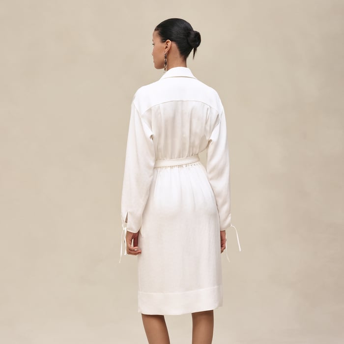 Blanc Cassé "H Kelly" Wraparound Dress