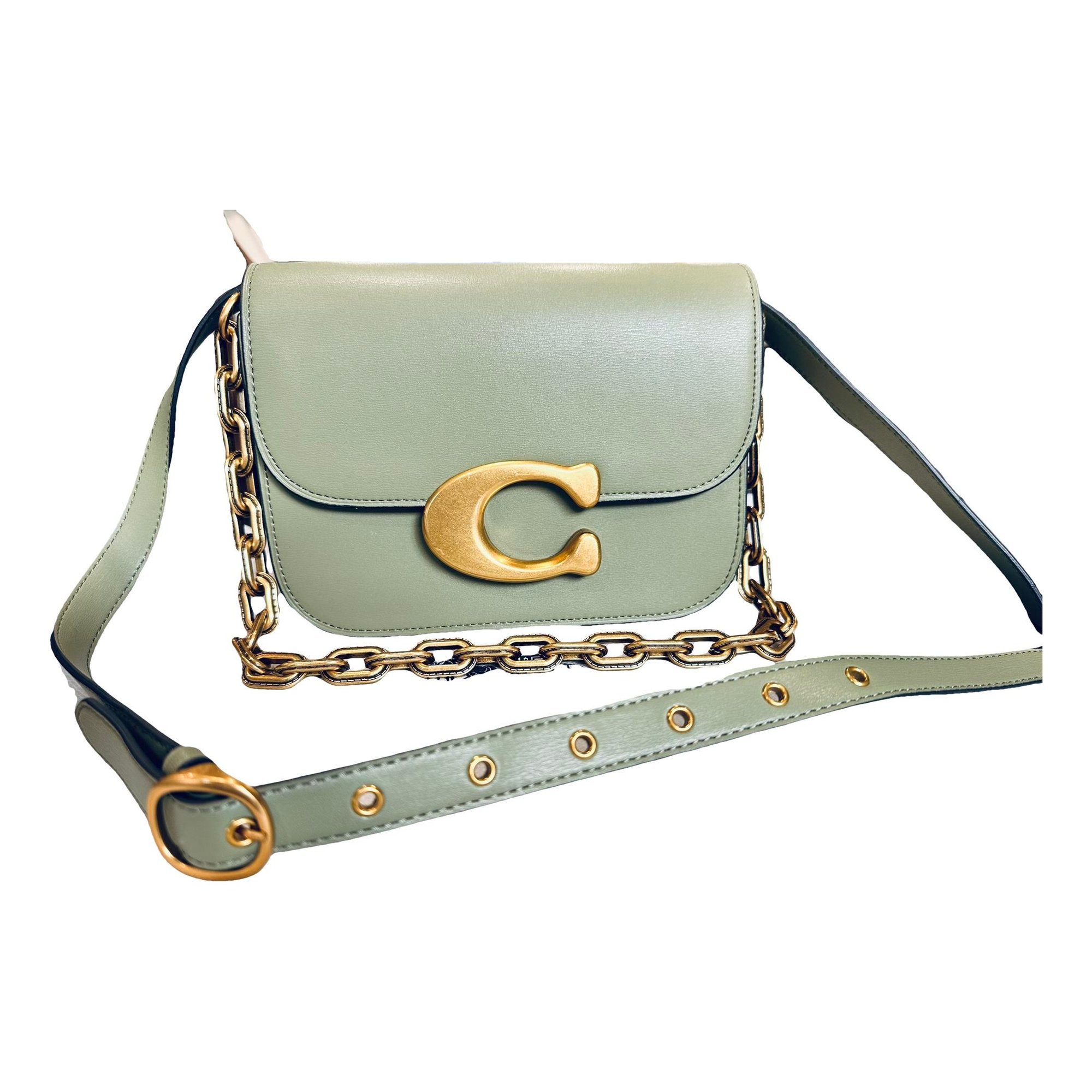 Leather crossbody bag