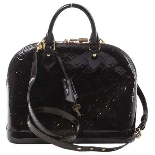 Alma patent leather handbag
