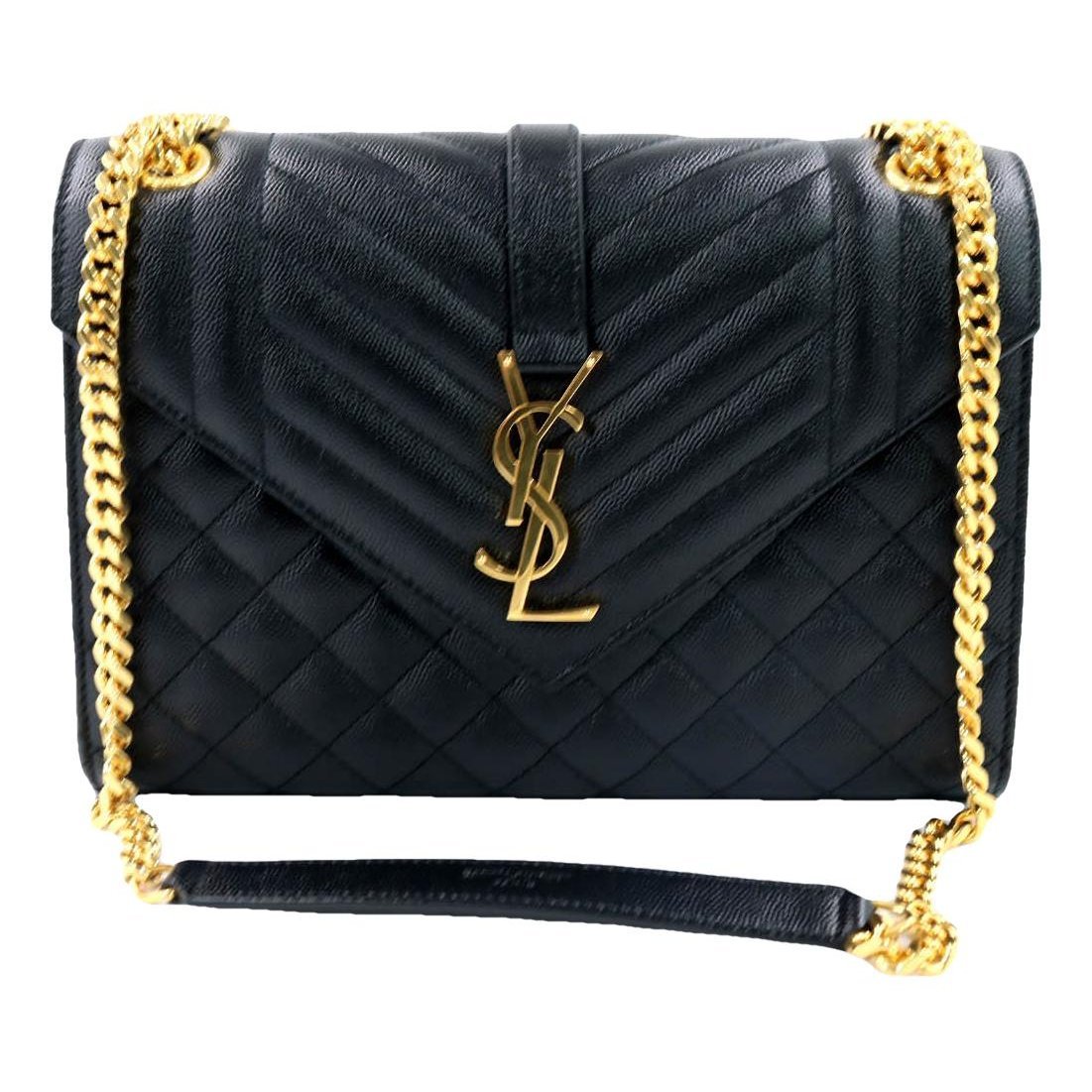Envelope leather crossbody bag
