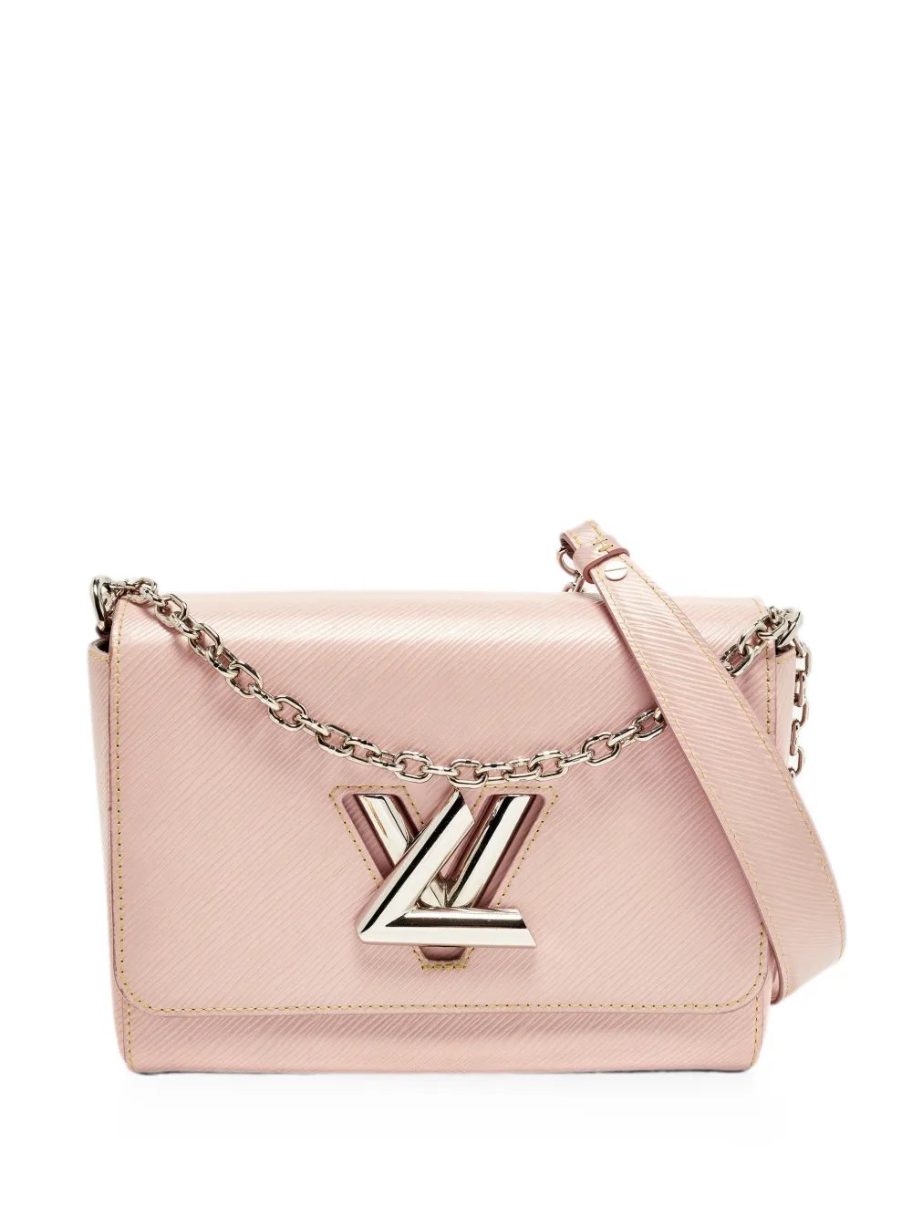 Twist chain shoulder bag