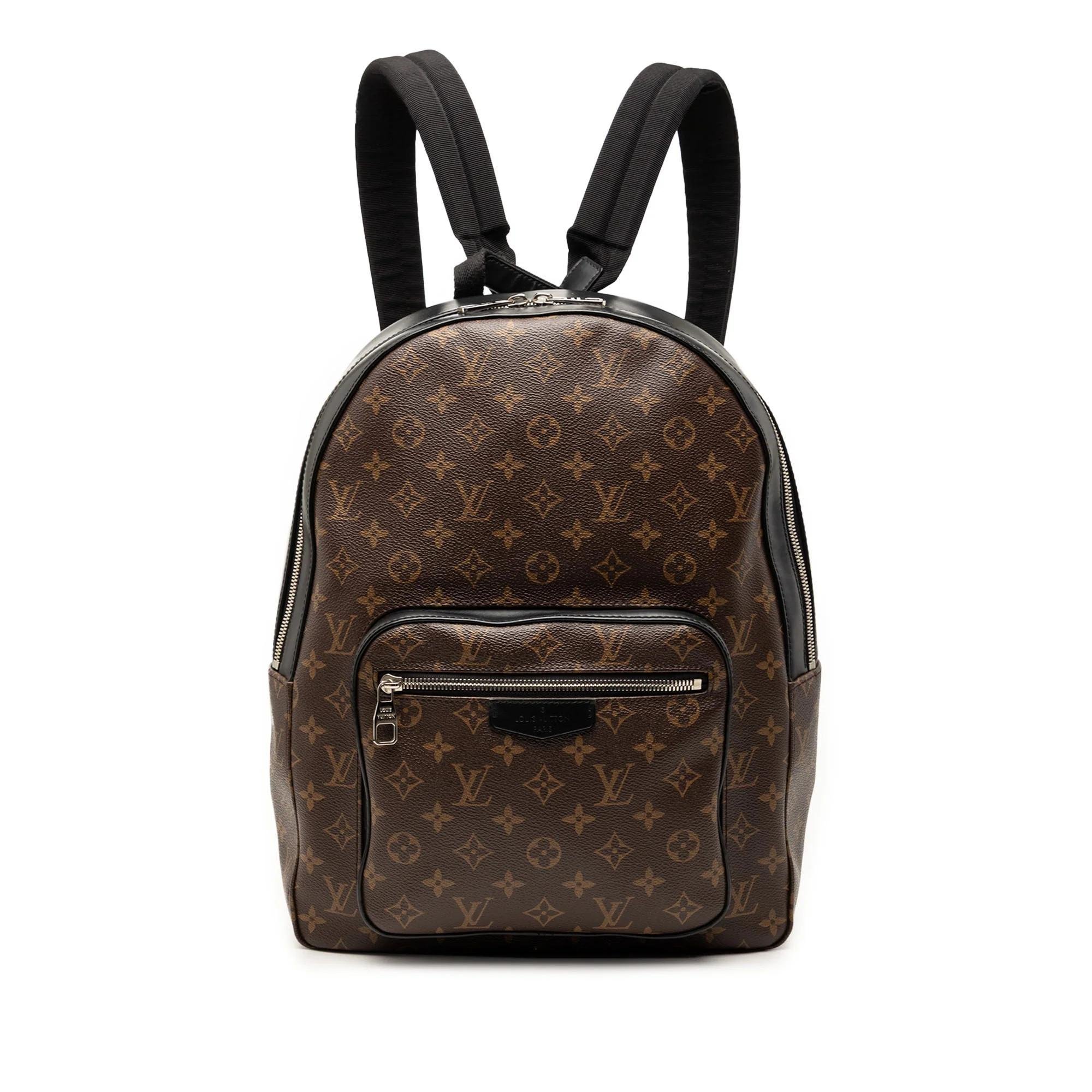 Leather backpack