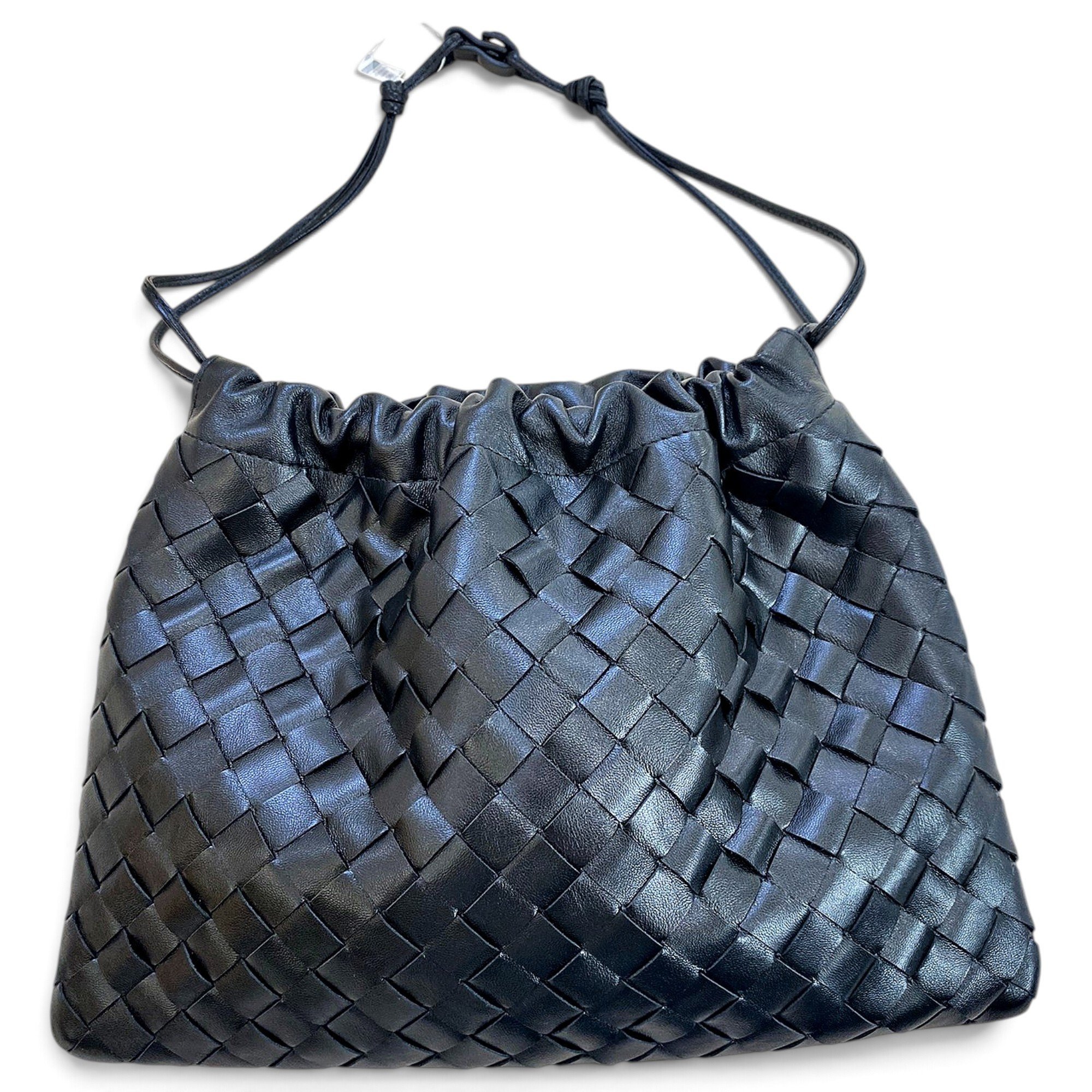 Dustbag leather handbag