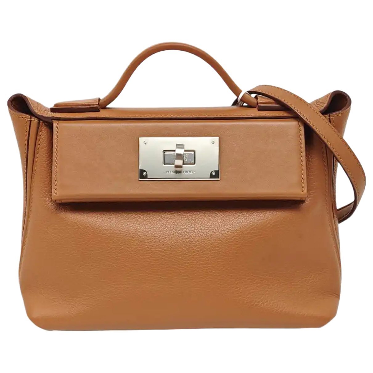 24/24 leather crossbody bag