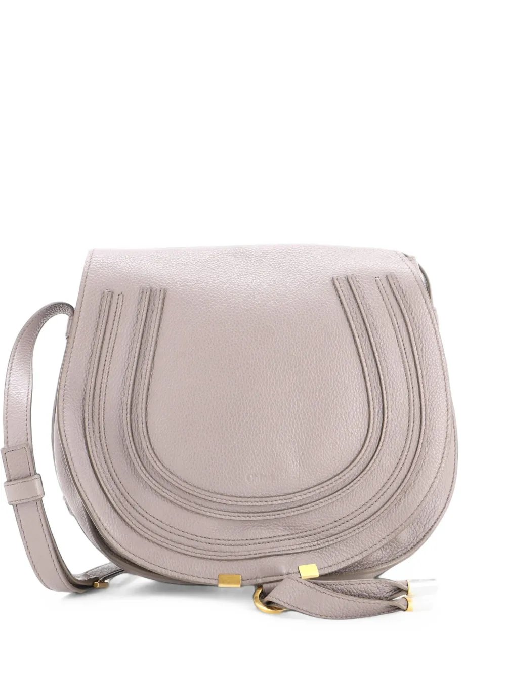 Marcie Saddle Bag Leather Medium crossbody bag