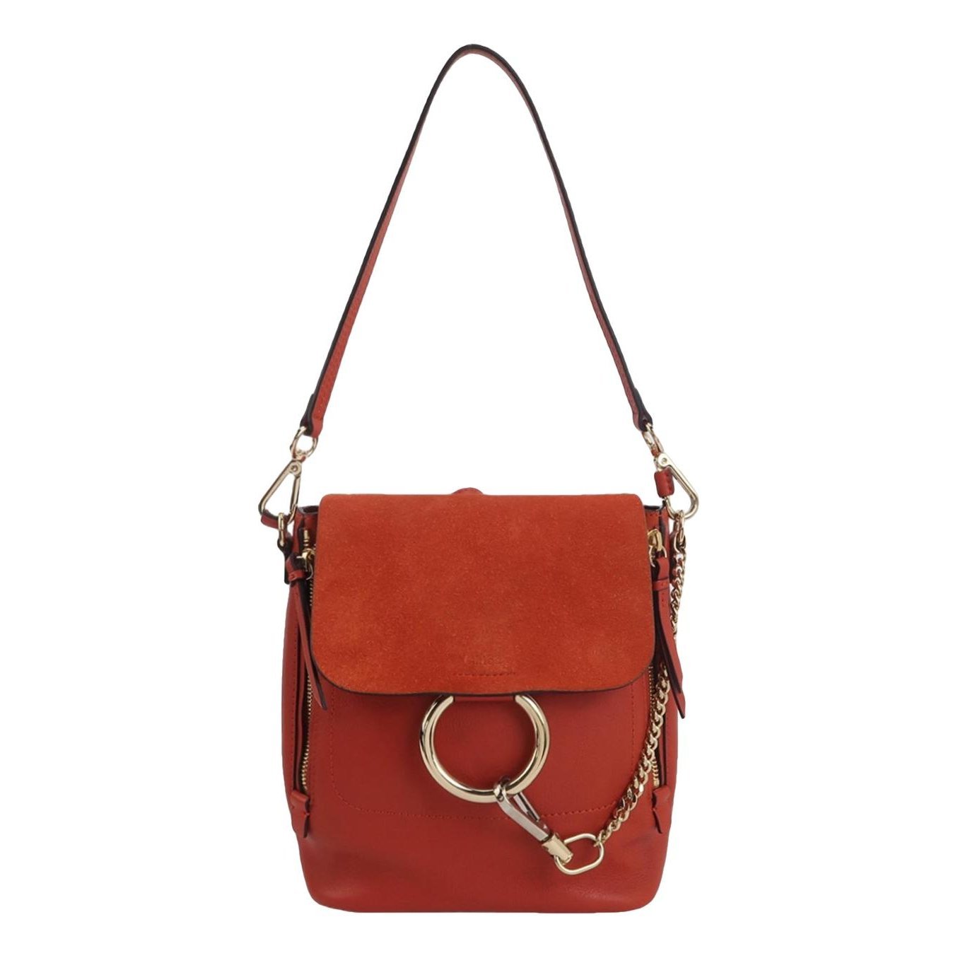 Faye leather backpack