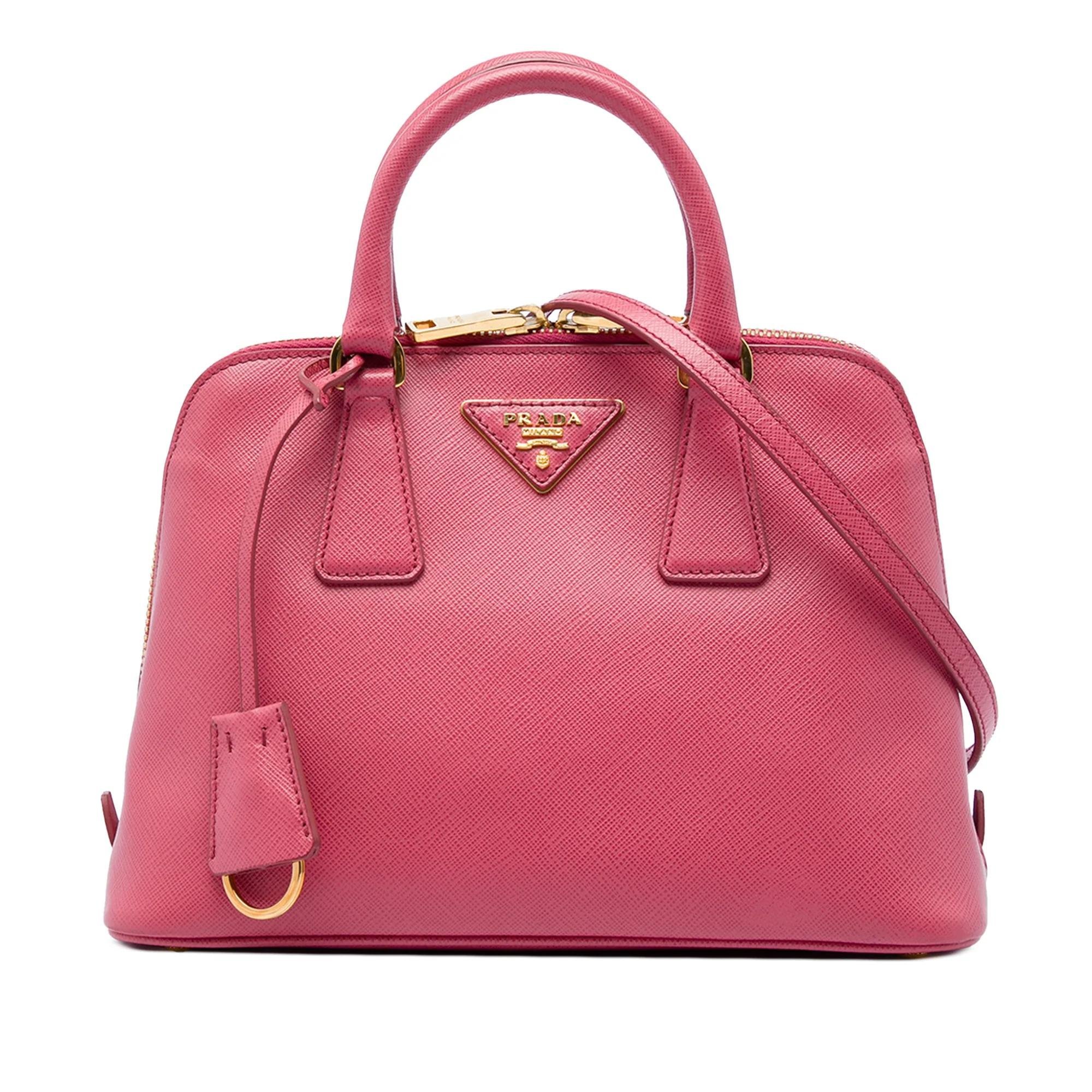 Promenade leather satchel