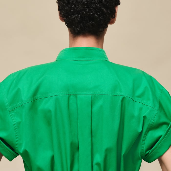 Vert Jungle Drawstring Shirt