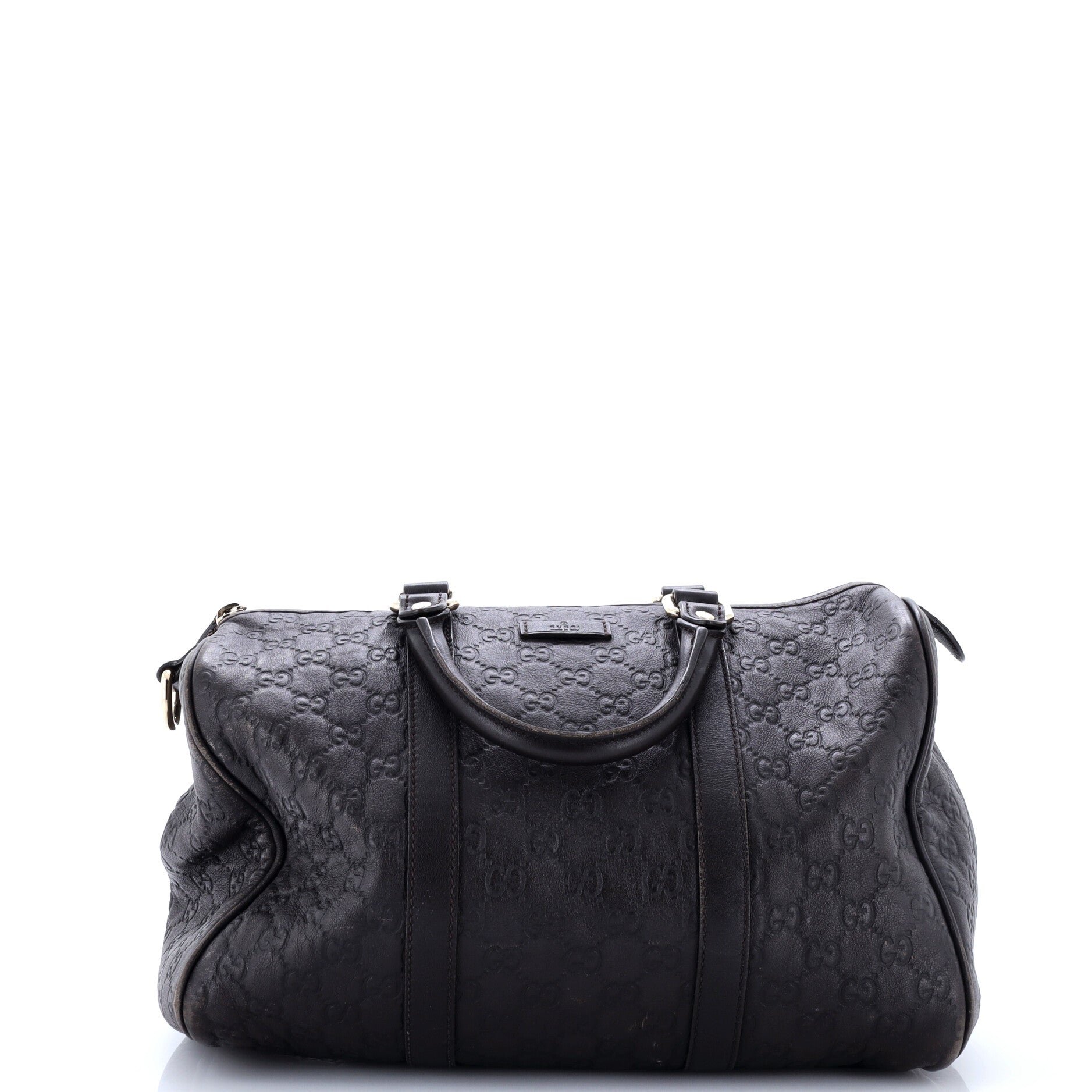 Joy Boston Bag Guccissima Leather Medium