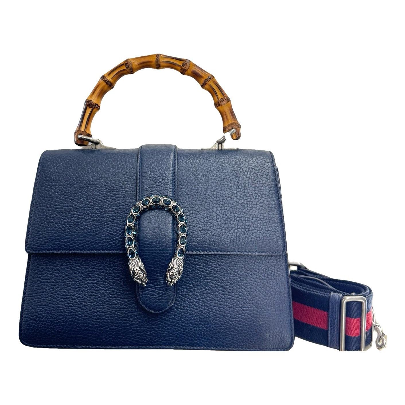 Dionysus Bamboo leather handbag