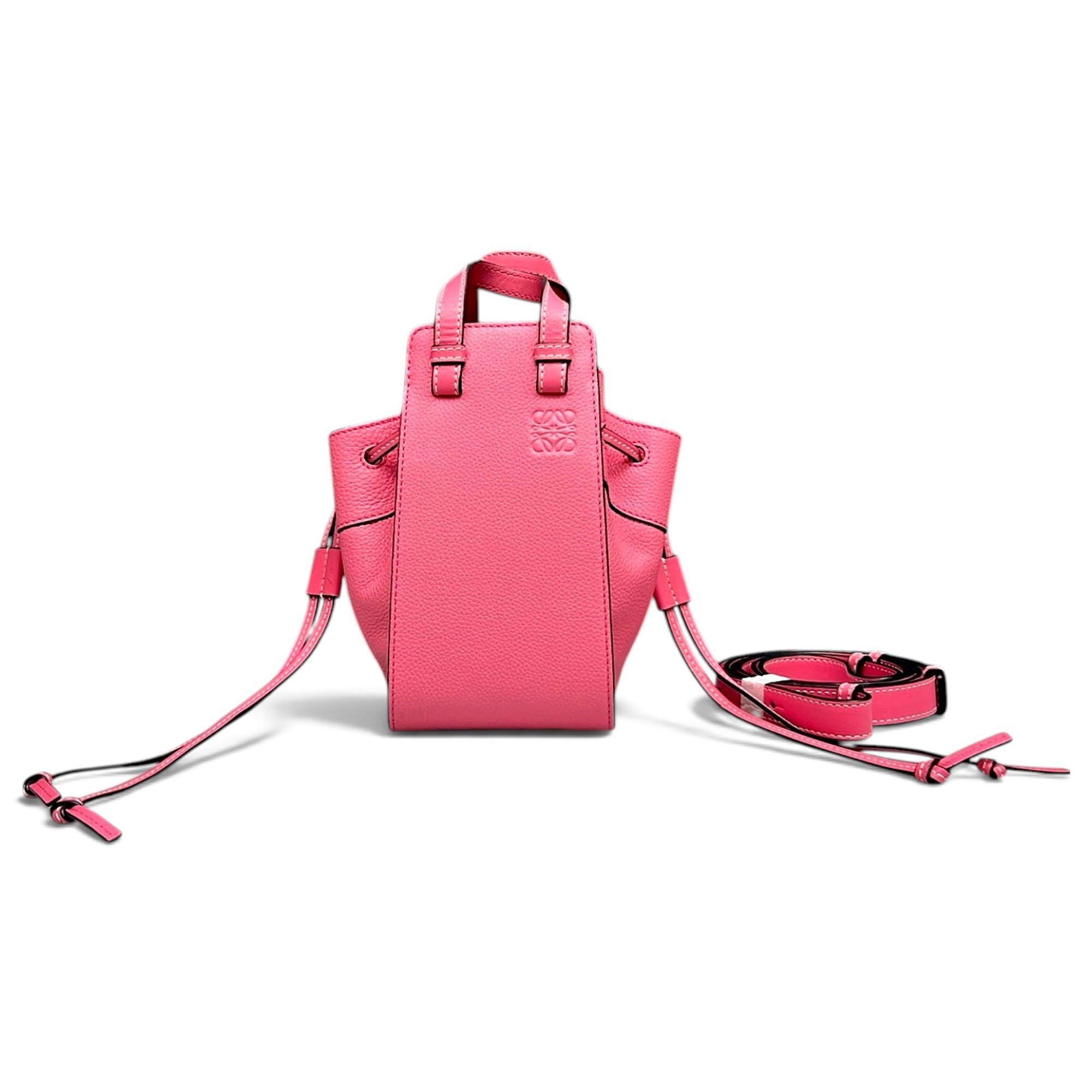 Hammock leather crossbody bag