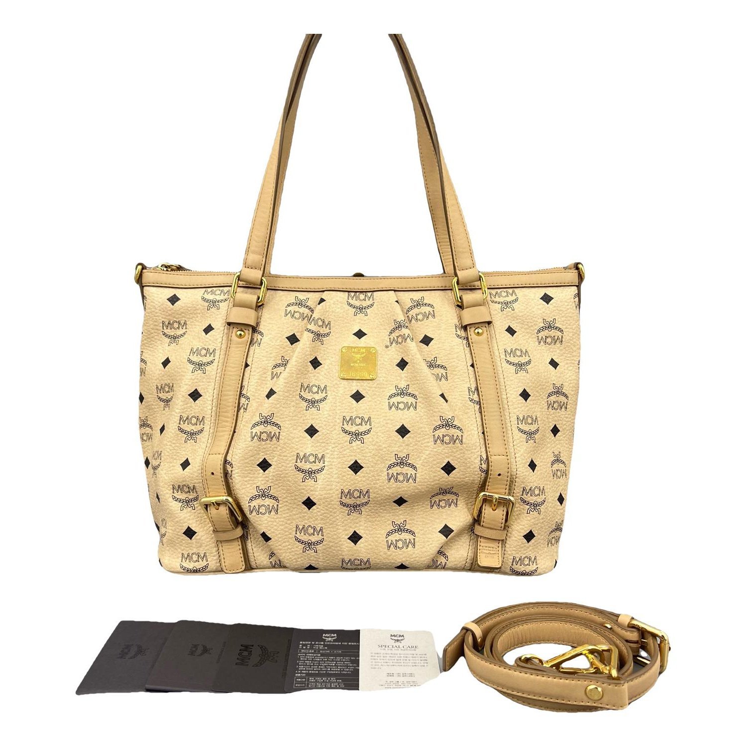 Anya leather tote