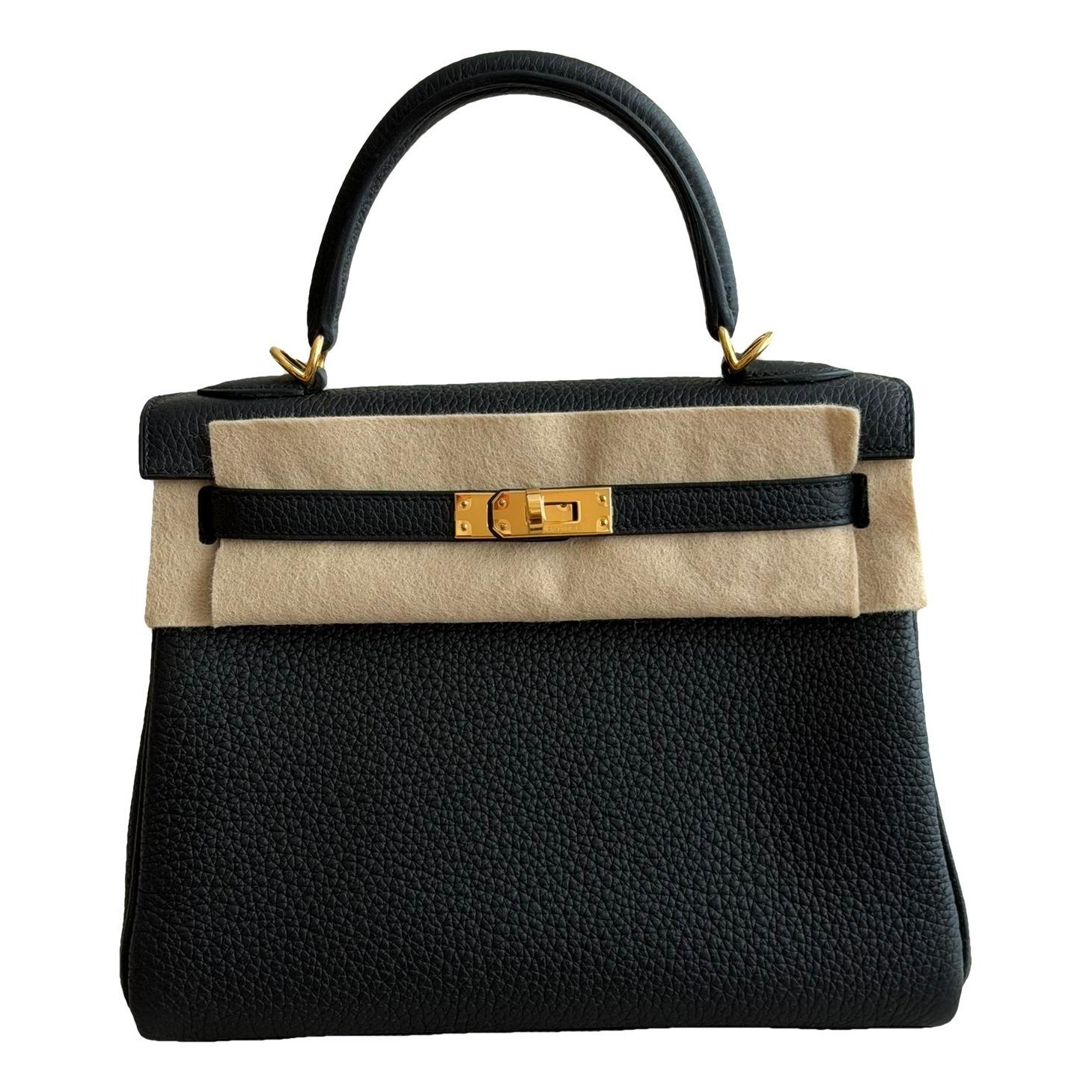 Kelly 25 leather handbag