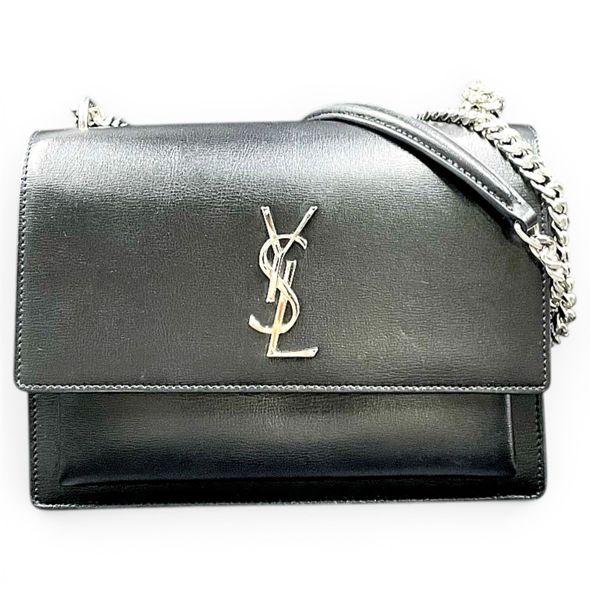 Sunset leather handbag