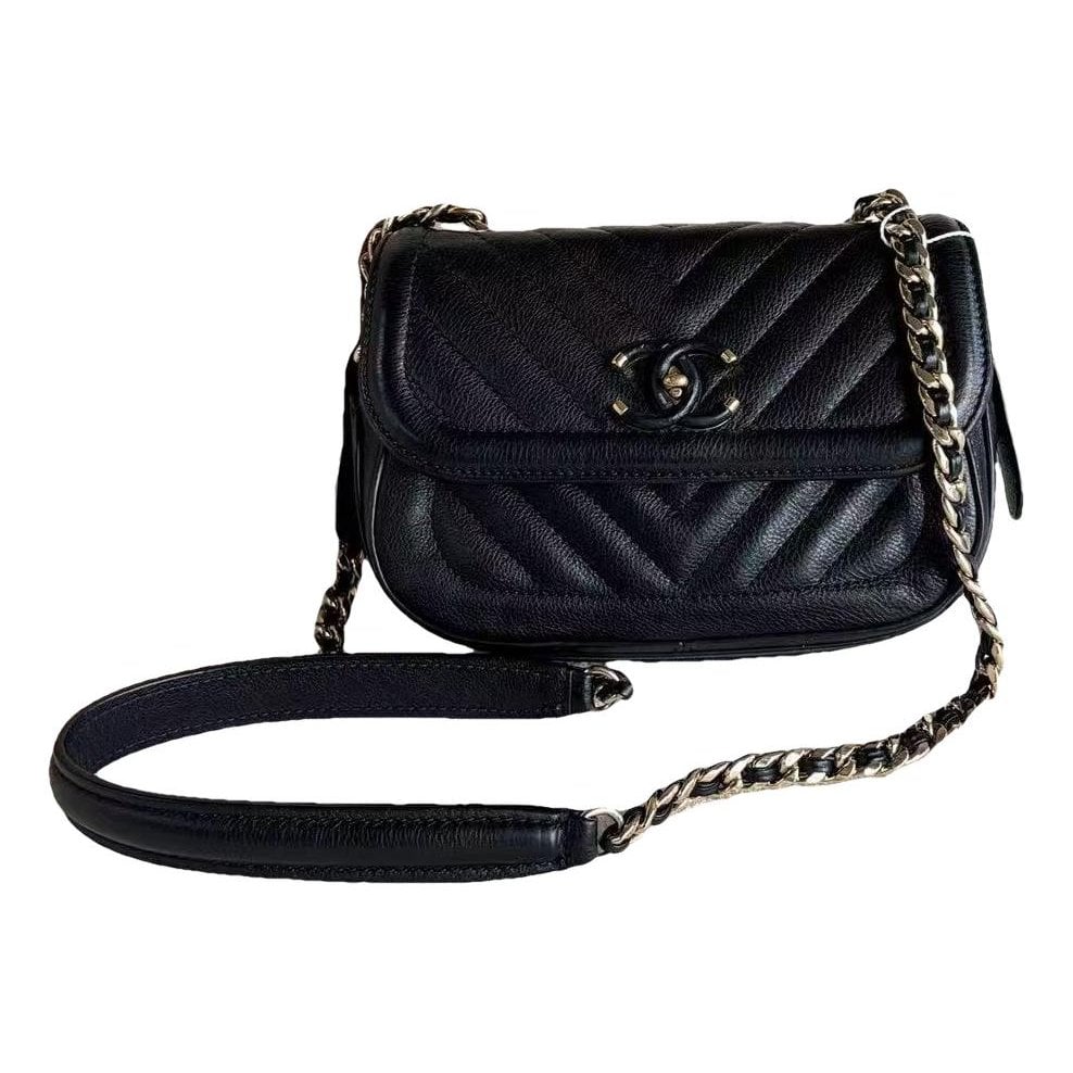 Leather crossbody bag