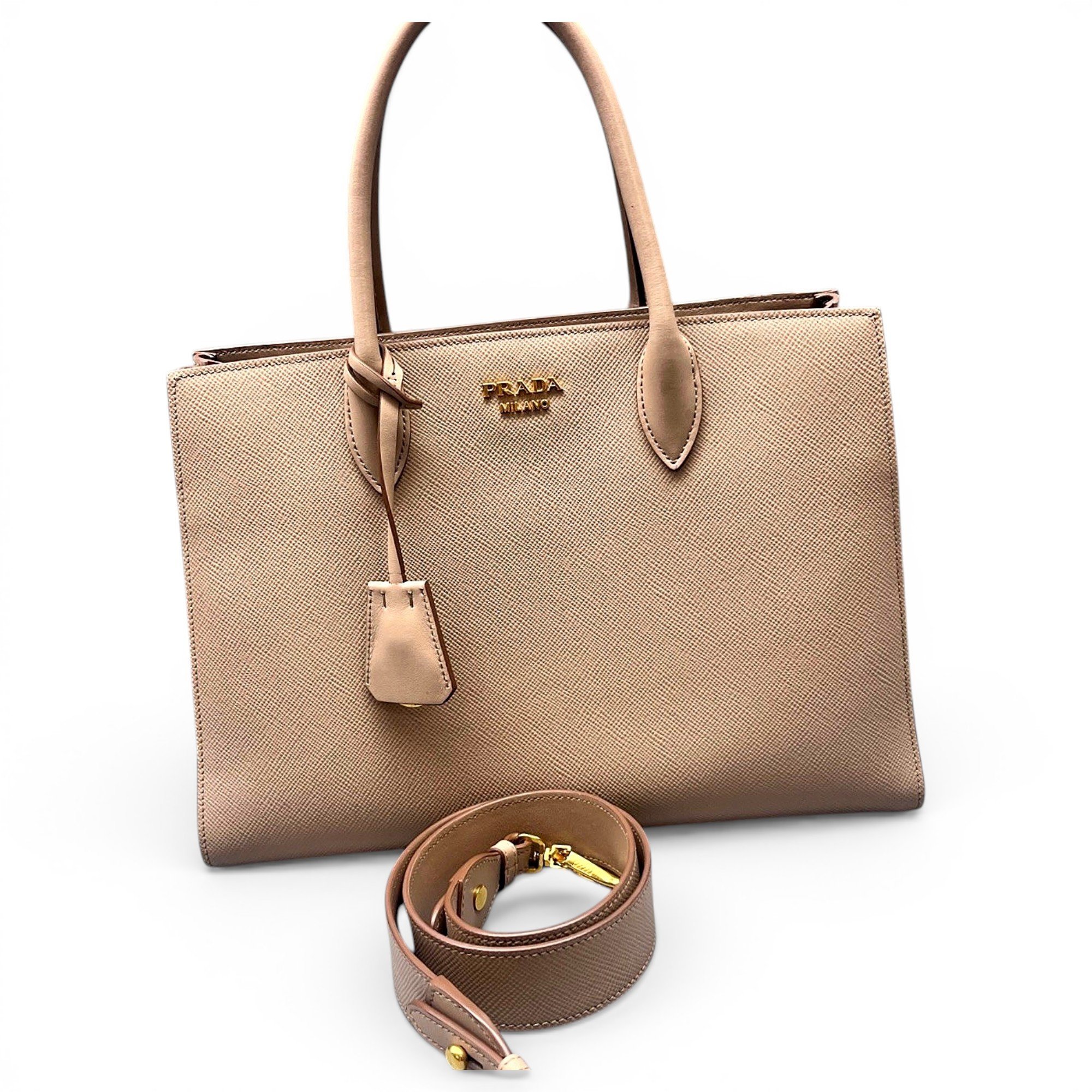 Leather handbag