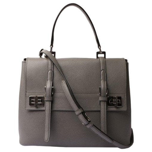 Leather handbag