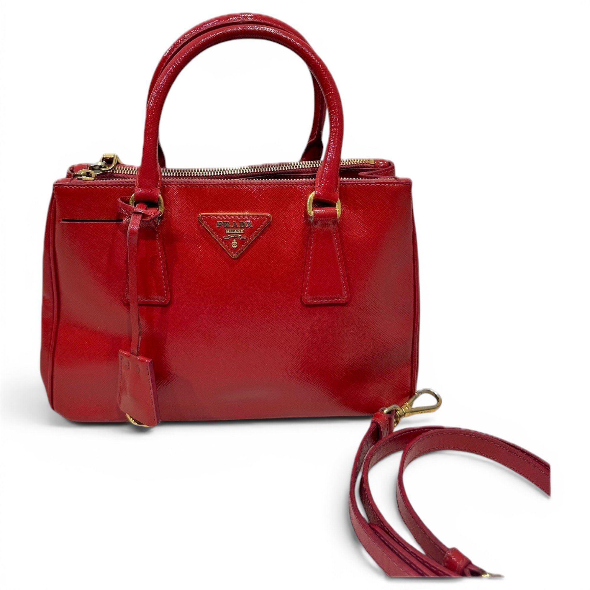 Galleria leather handbag
