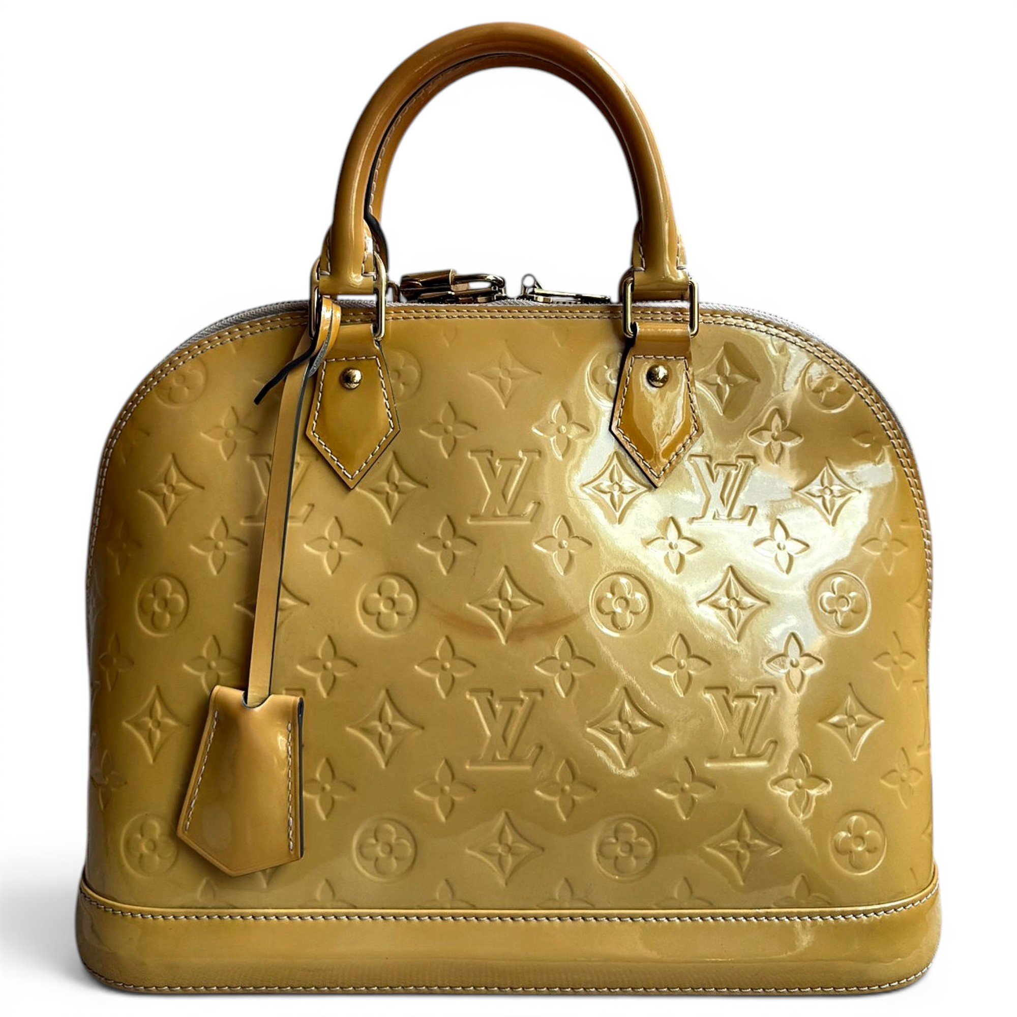 Alma leather handbag