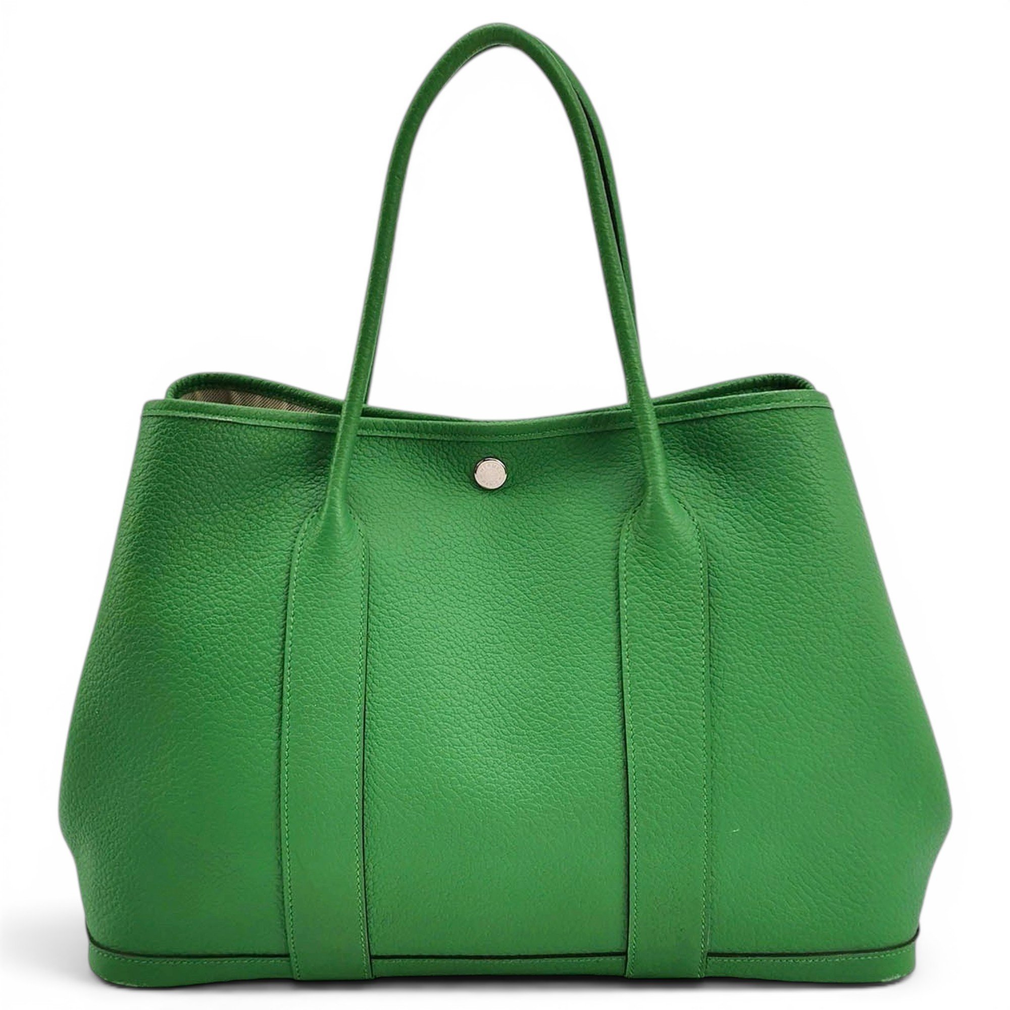 Garden Party leather handbag