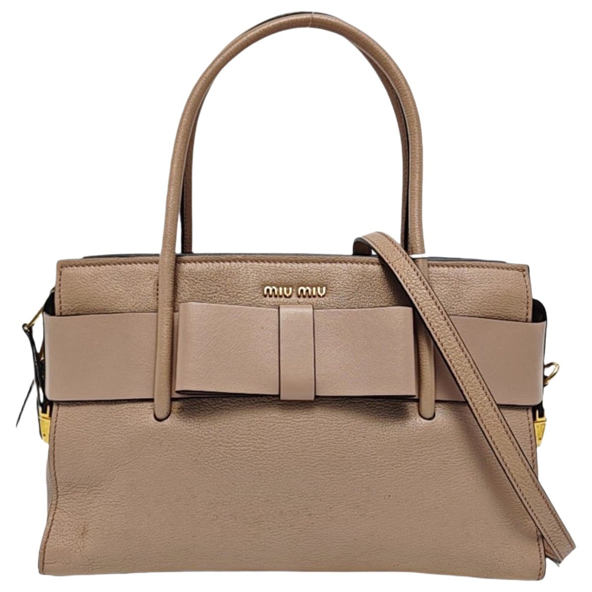 Leather handbag