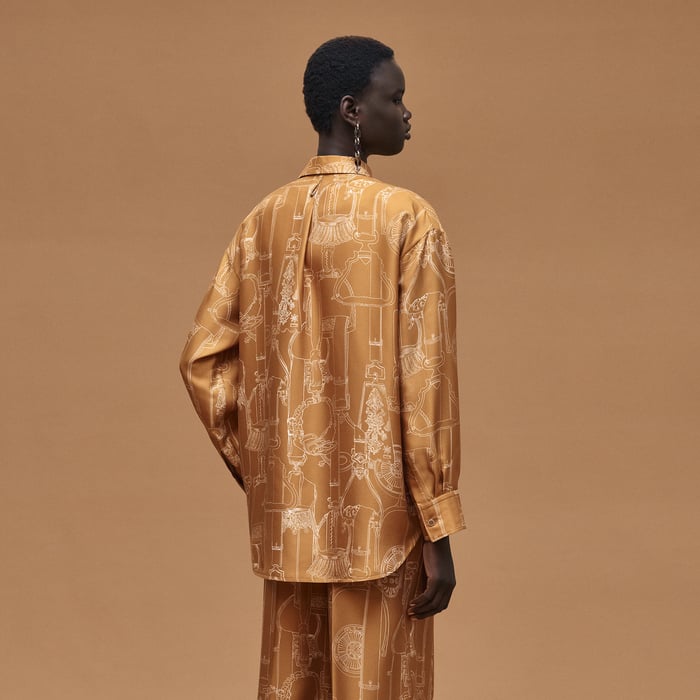 Marron Ocre "Etriers Remix" Shirt