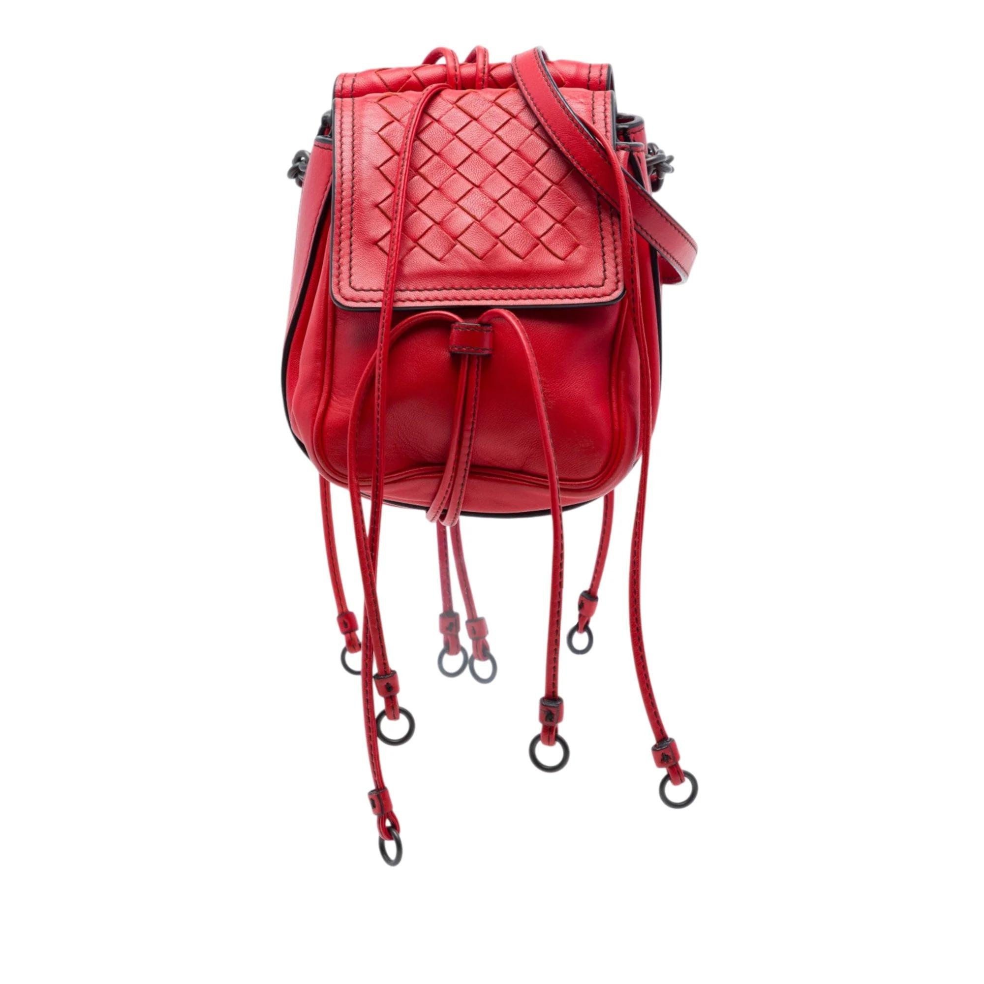 Leather crossbody bag