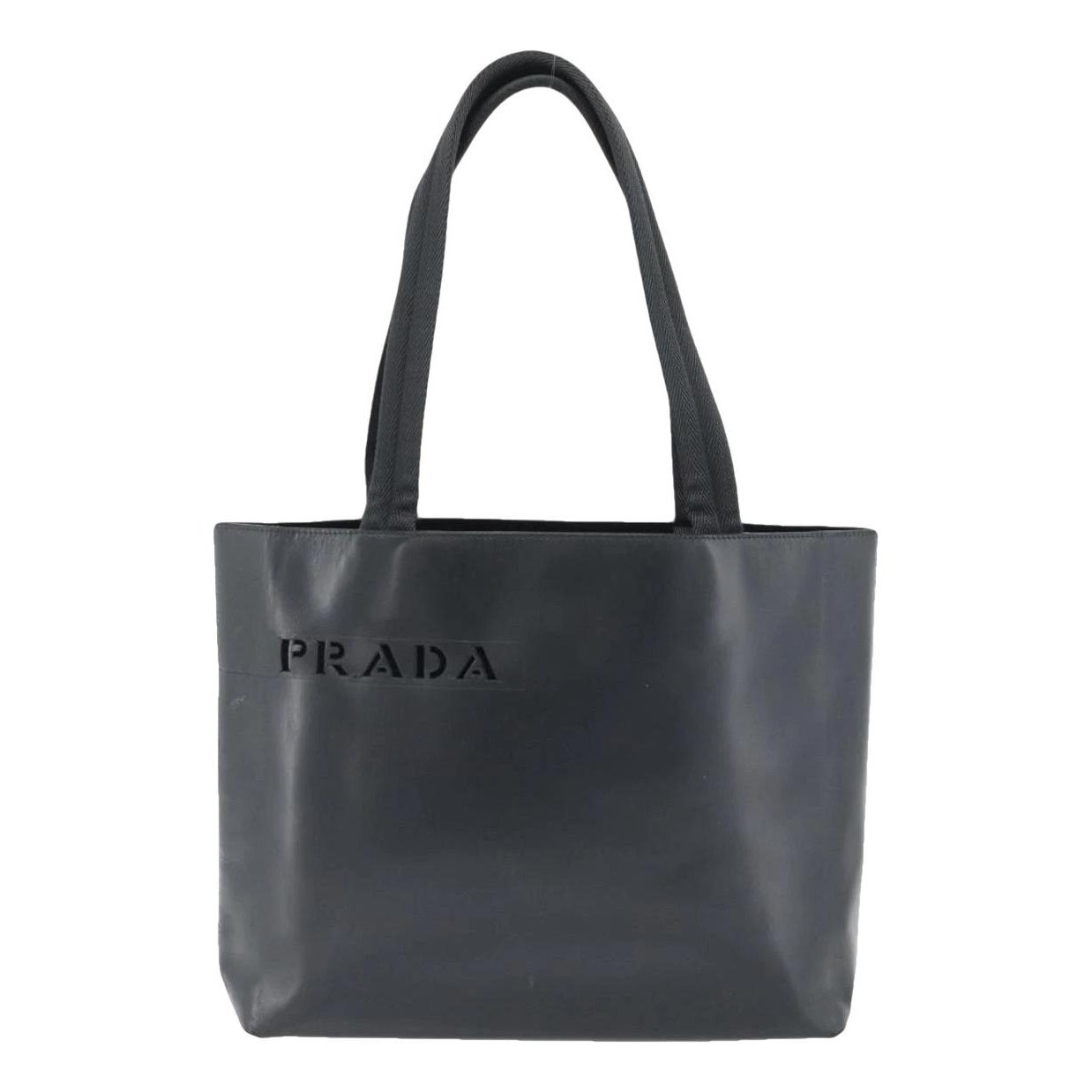 Leather tote