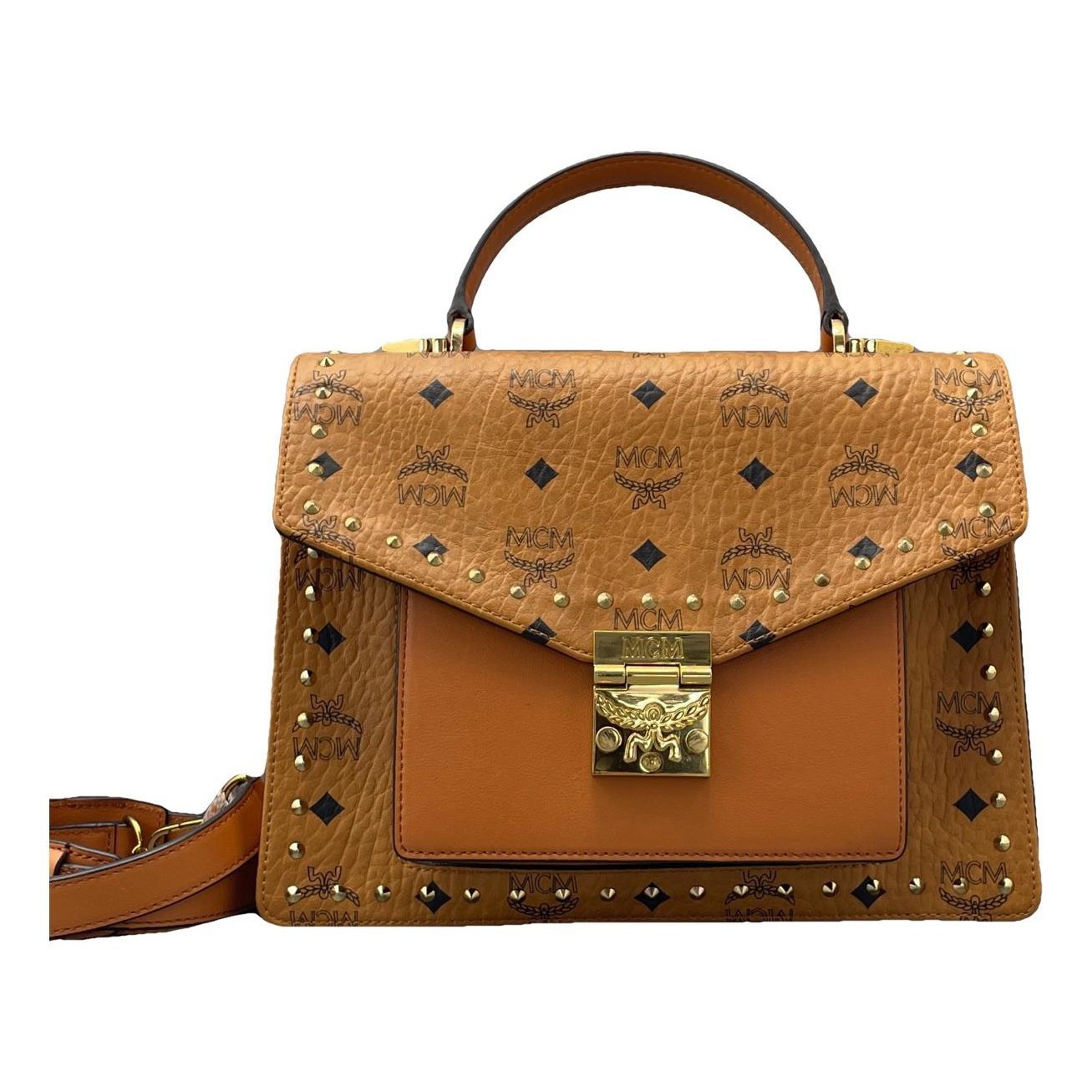 MCM Patricia leather handbag