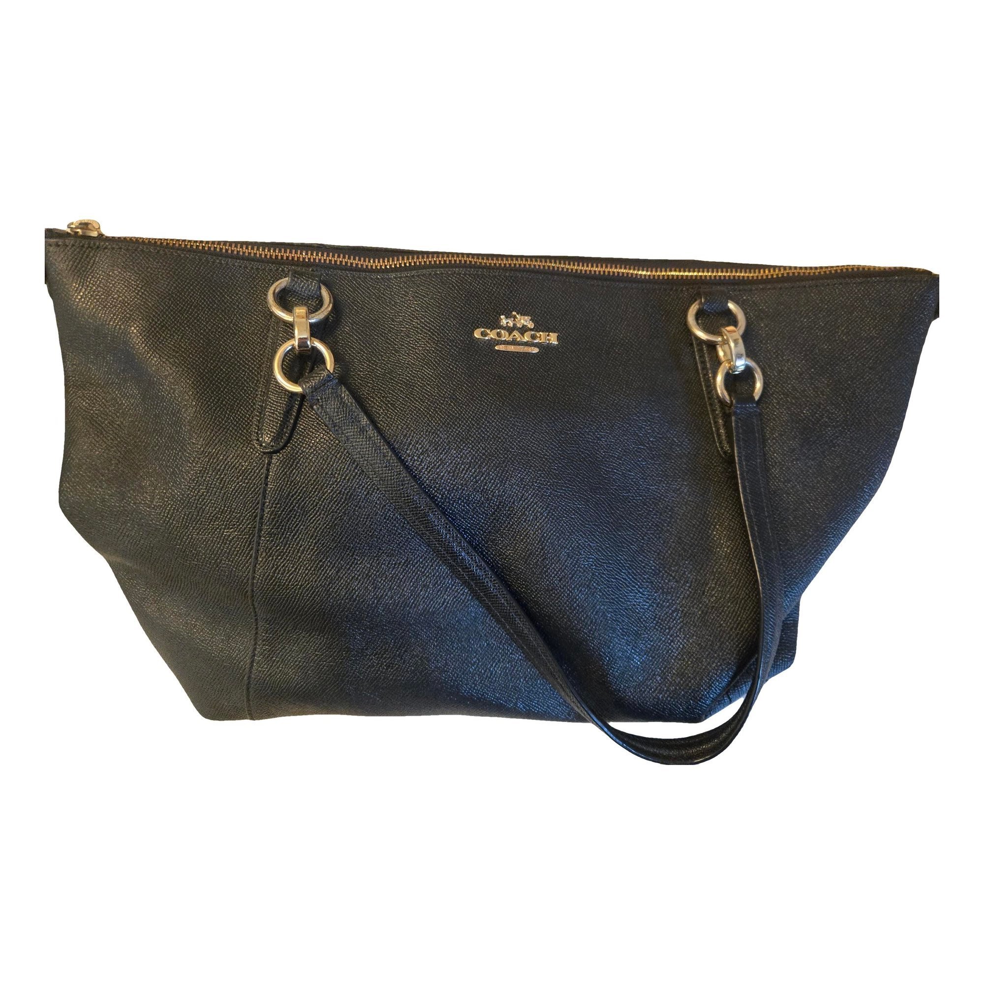 CITY ZIP TOTE leather handbag