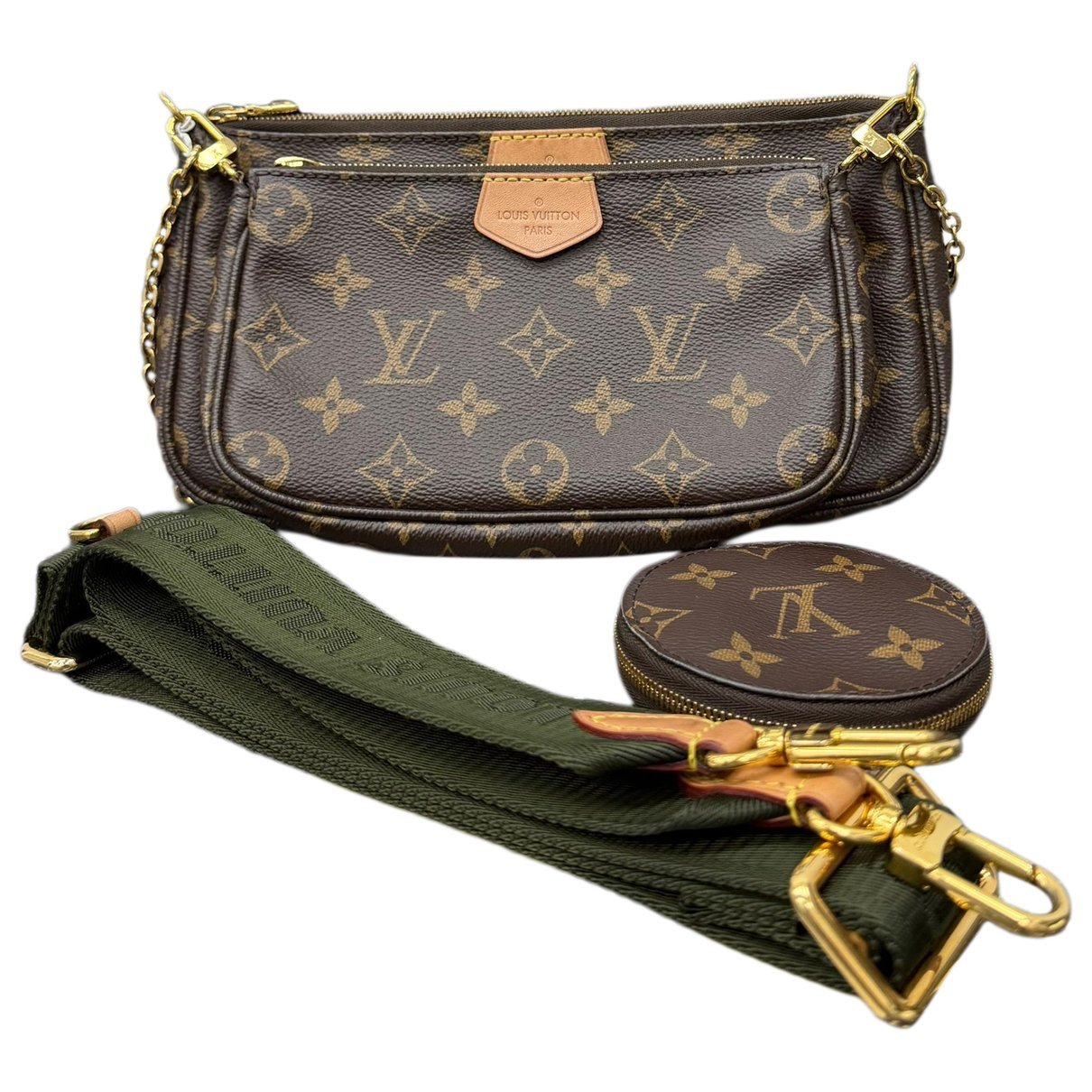 Multi Pochette Accessoires leather handbag