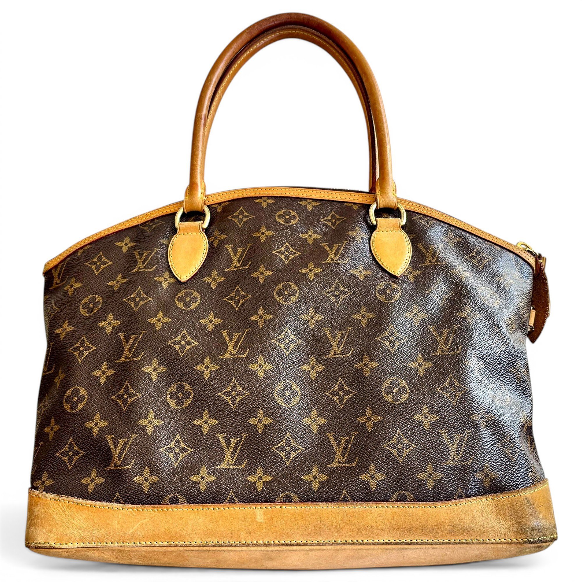 Lockit leather handbag