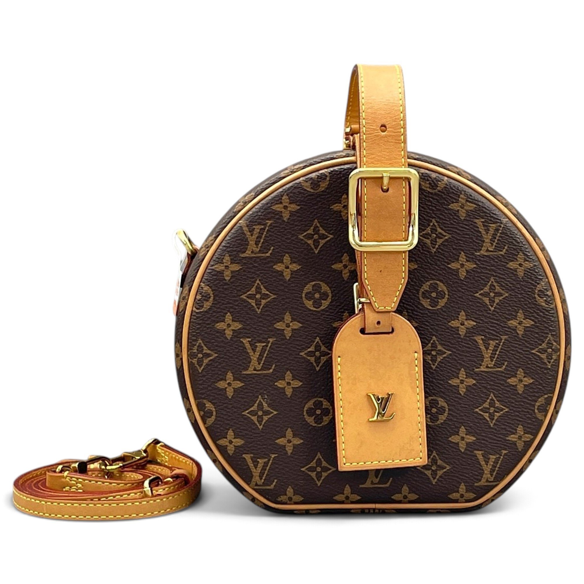Petite Boîte Chapeau leather crossbody bag