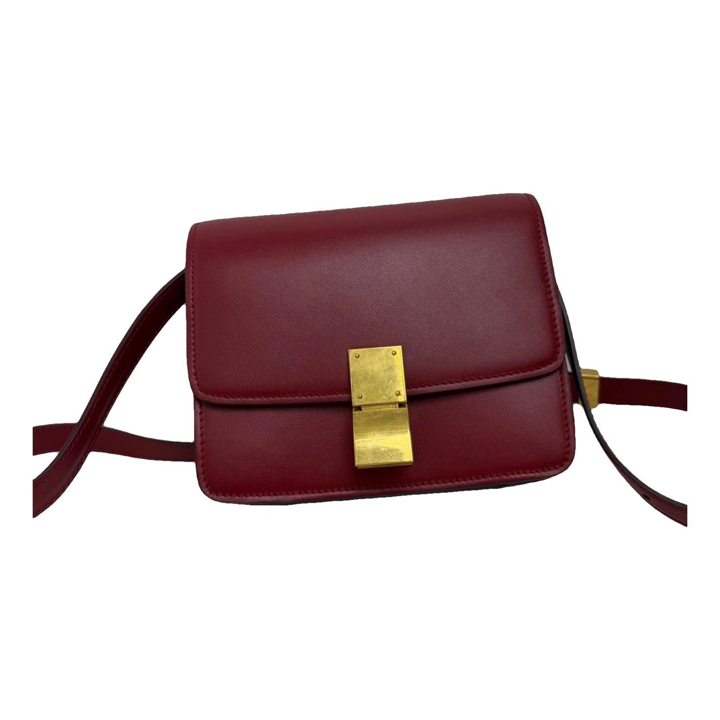 Classic leather handbag